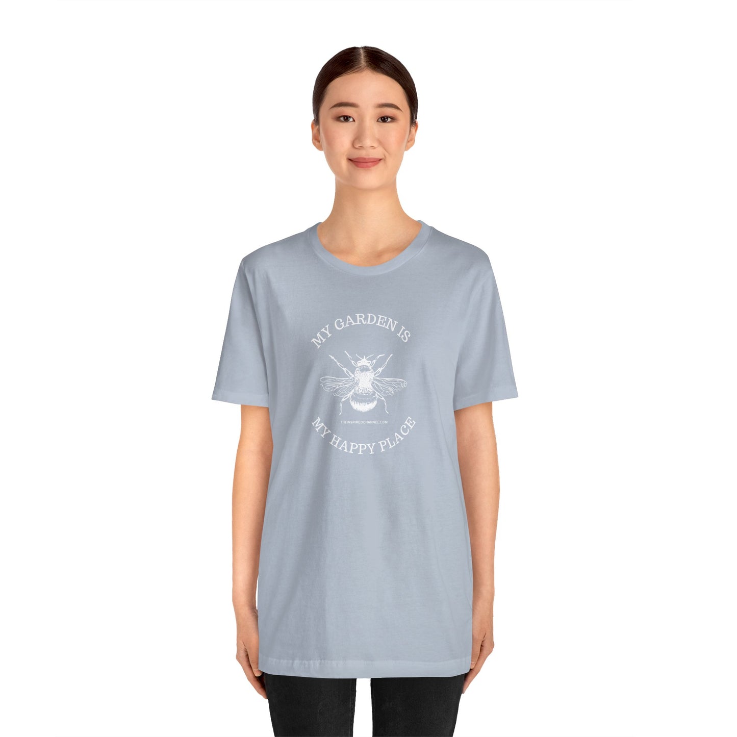 INSPIRED GARDEN Unisex Jersey Short Sleeve Tee