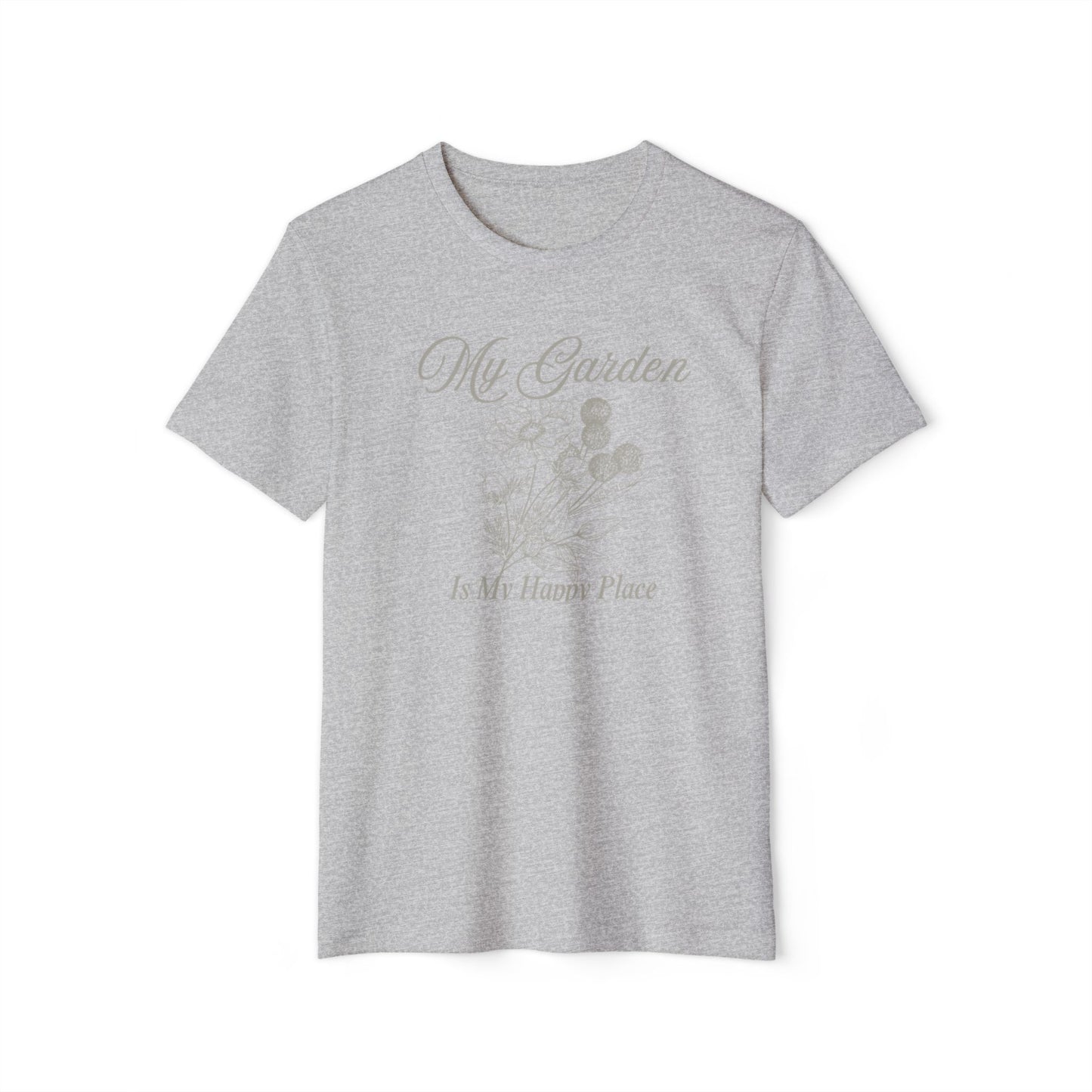 INSPIRED GARDEN M Unisex Recycled ORGANIC T-Shirt