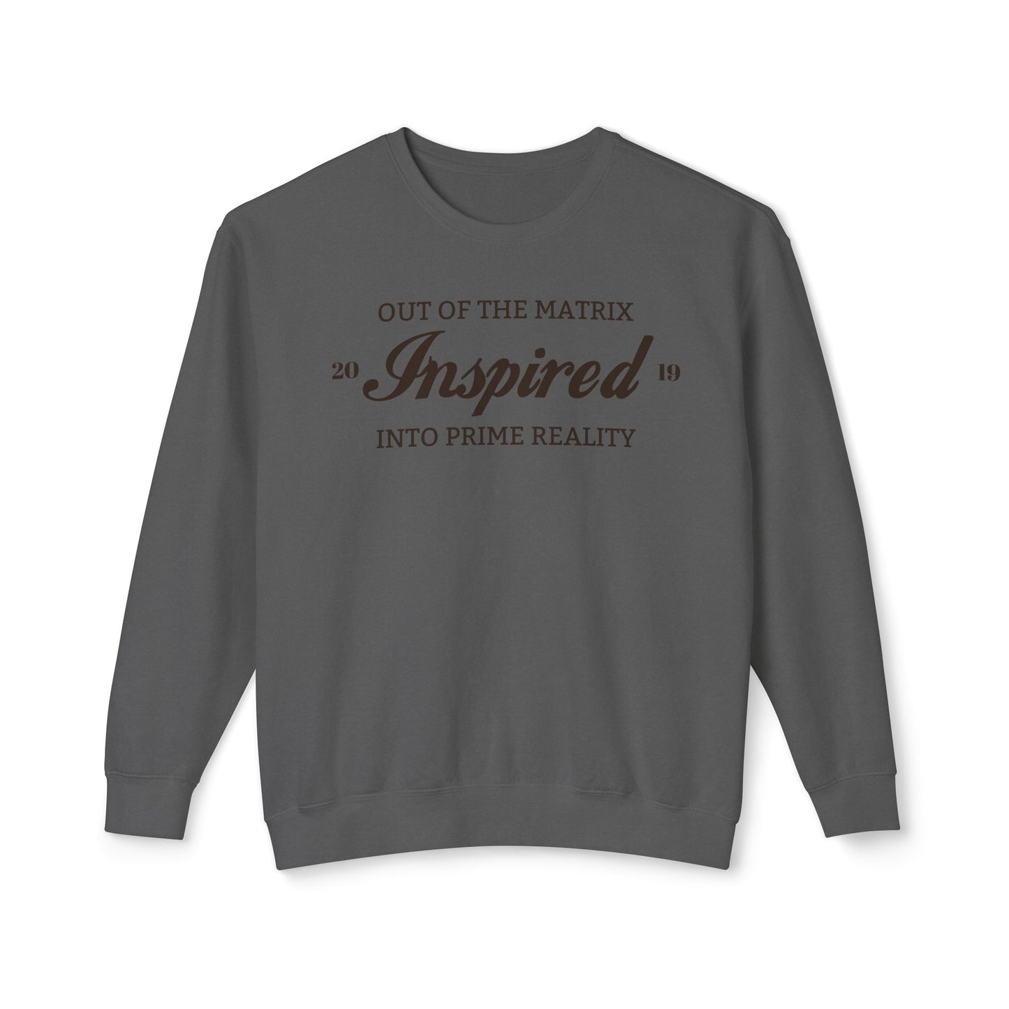 INSPIRED PRIME REALITY Unisex Lightweight Crewneck Sweatshirt