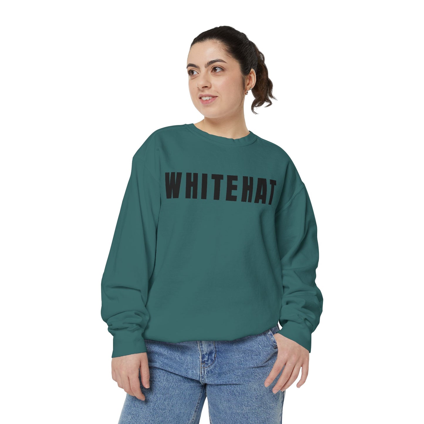 INSPIRED Whitehat UNISEX Garment-Dyed Sweatshirt