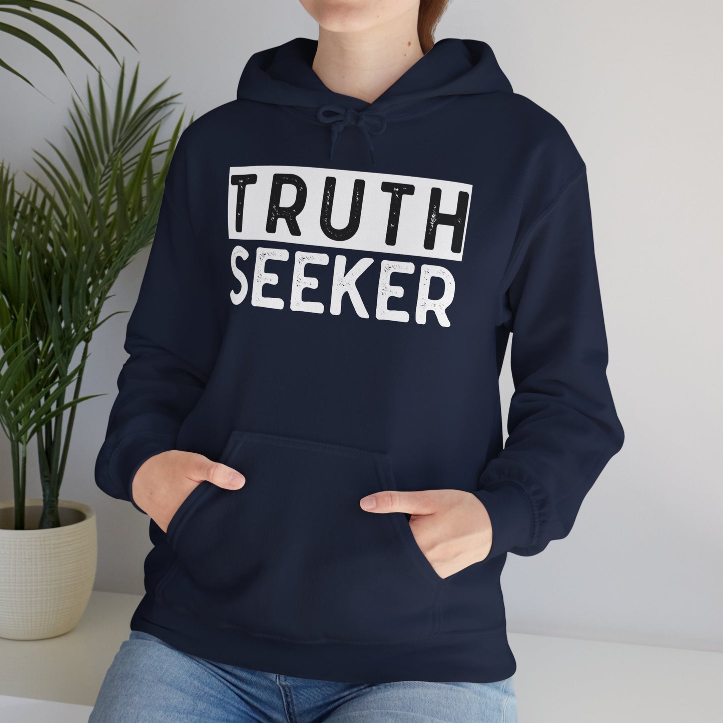 INSPIRED Truth Seeker UNISEX Heavy Blend Hooded Sweatshirt