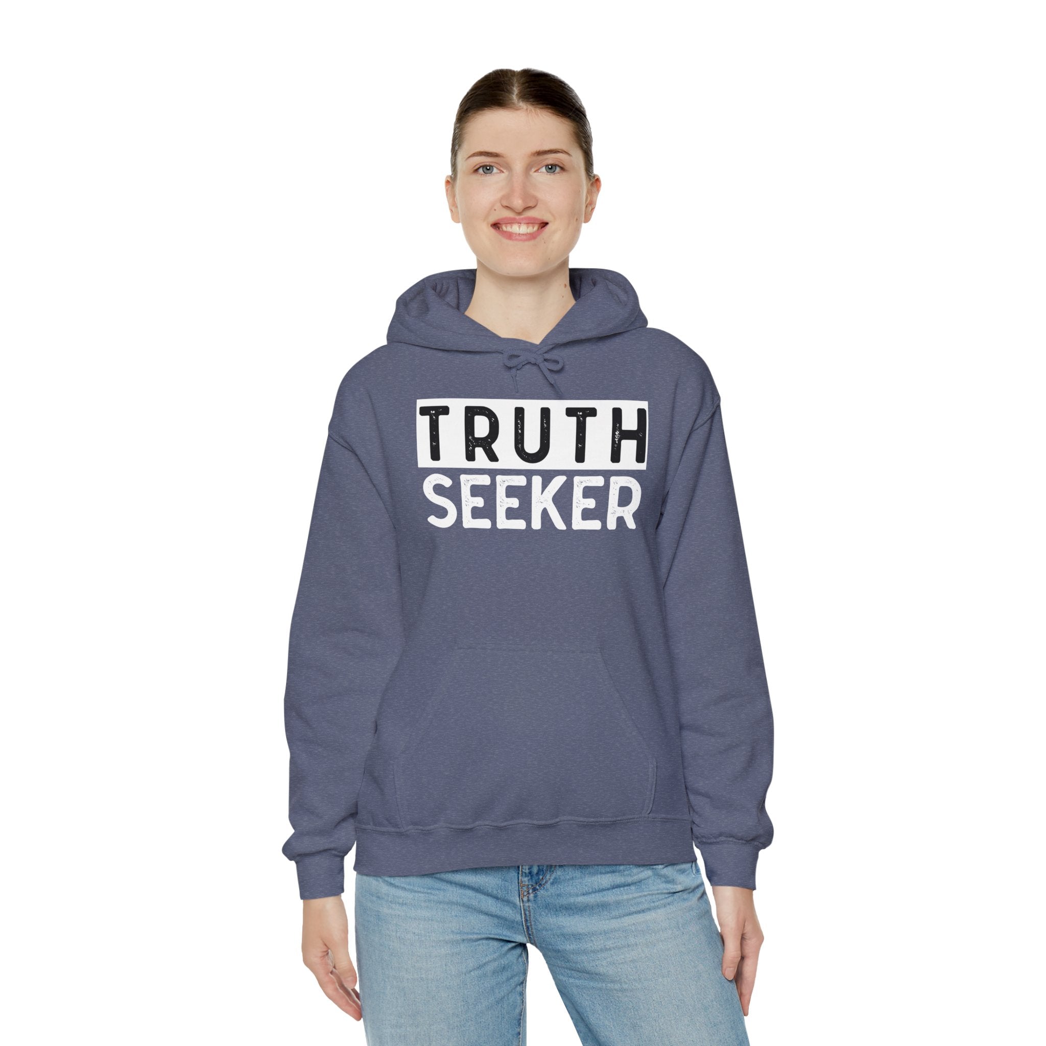 INSPIRED Truth Seeker UNISEX Heavy Blend Hooded Sweatshirt