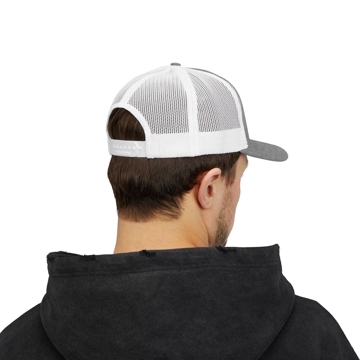 Inspired Snapback Trucker Cap — Rhinestone 'INSPIRED' Mesh Hat