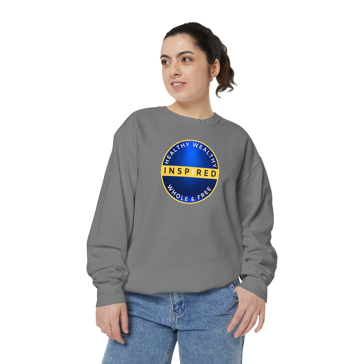 INSPIRED HWWF UNISEX Dyed Sweatshirt