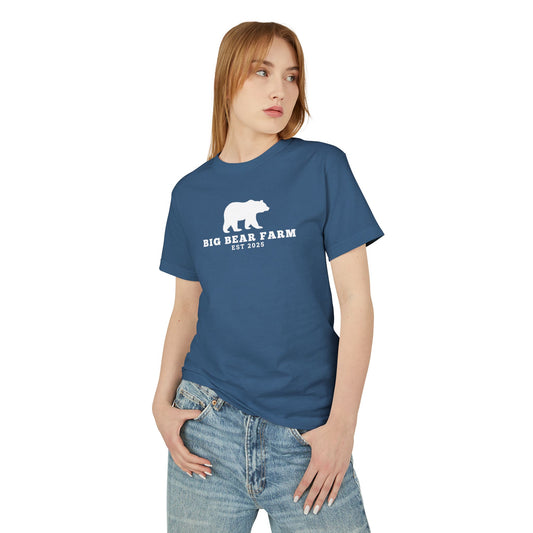 BIG BEAR FARM ww Garment-Dyed Heavyweight Cotton Tee