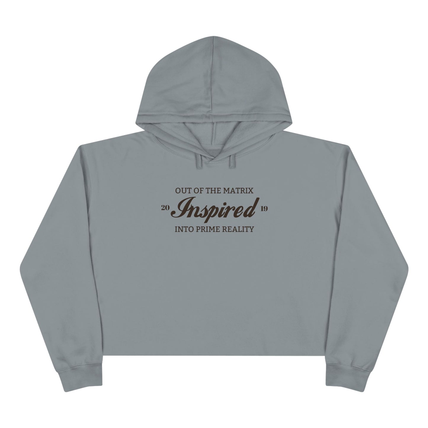 INSPIRED PRIME REALITY Crop Hoodie