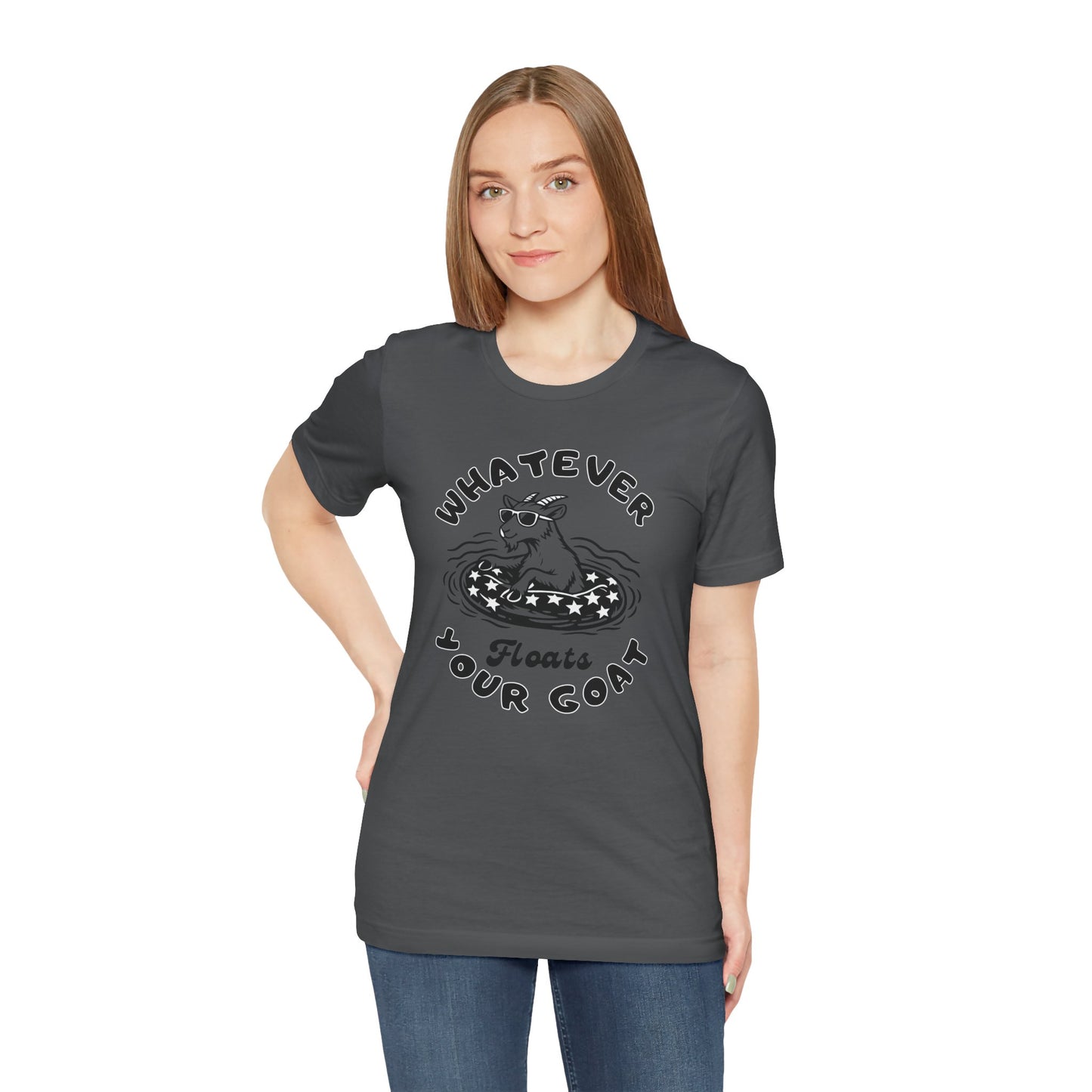 INSPIRED GOAT Float B Unisex Jersey Short Sleeve Tee