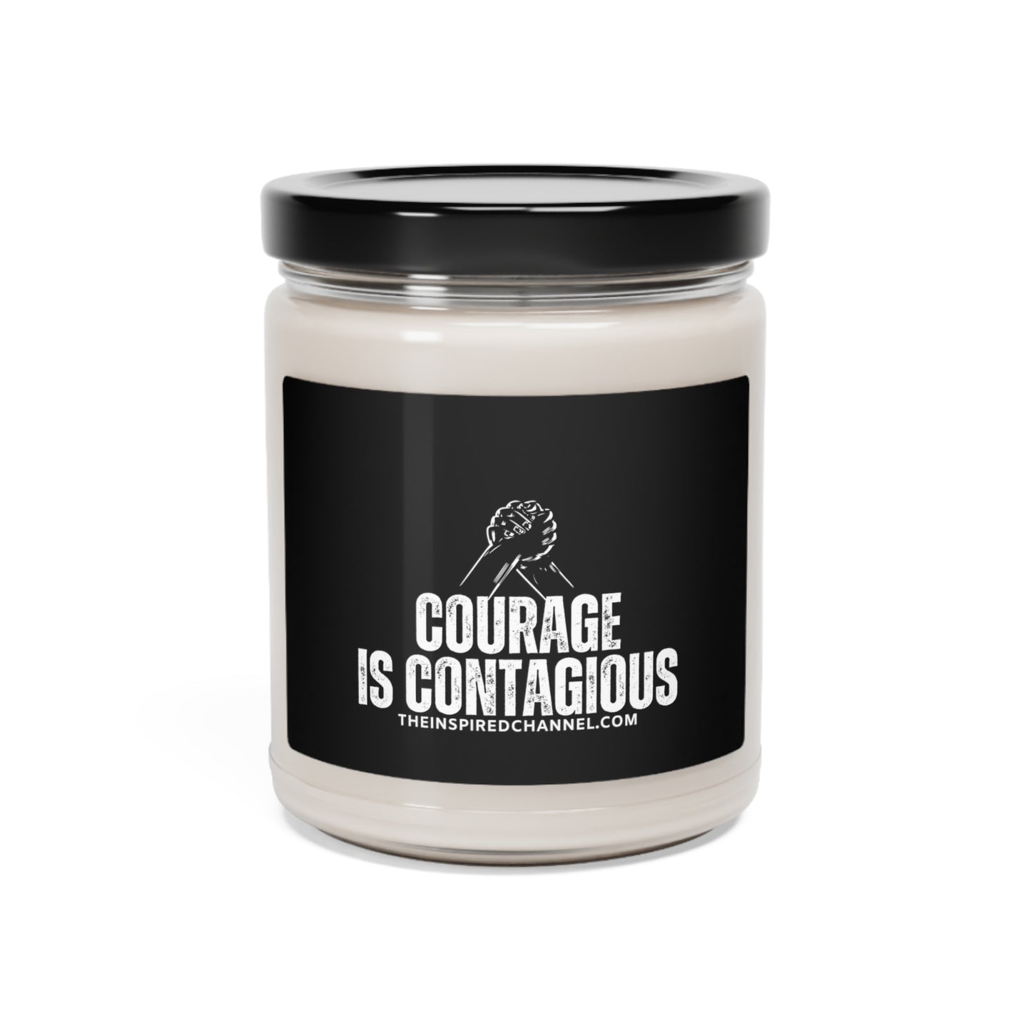 INSPIRED Courage Is Contagious Scented Soy Candle, 9oz