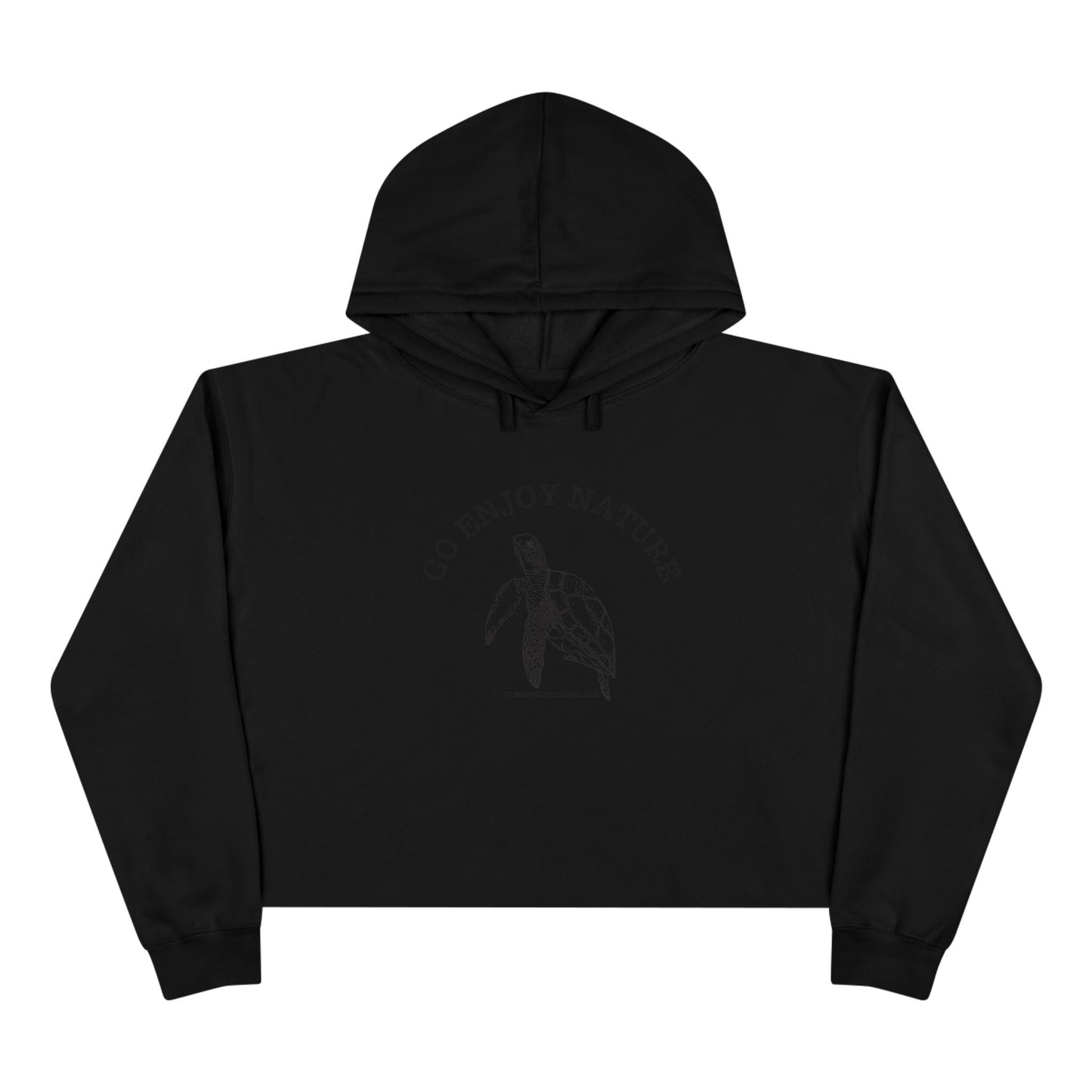 INSPIRED GARDEN Crop Hoodie