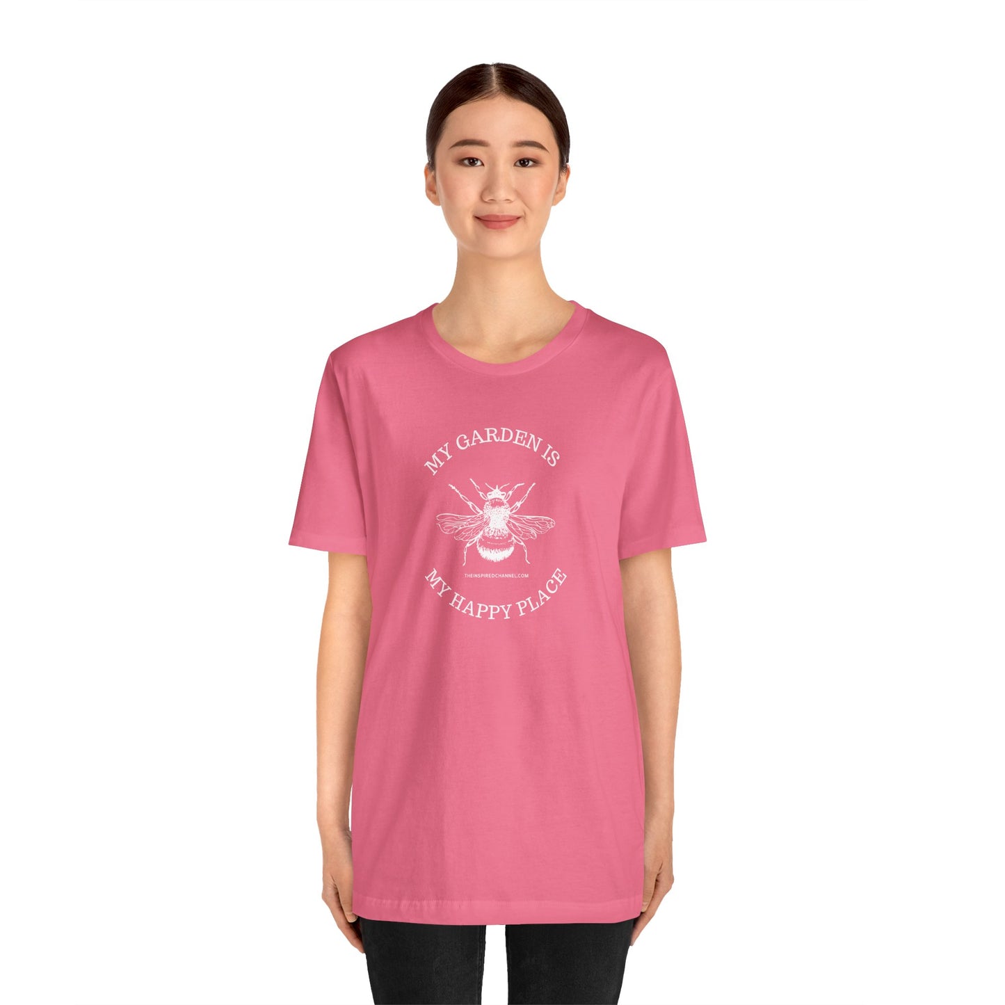 INSPIRED GARDEN Unisex Jersey Short Sleeve Tee