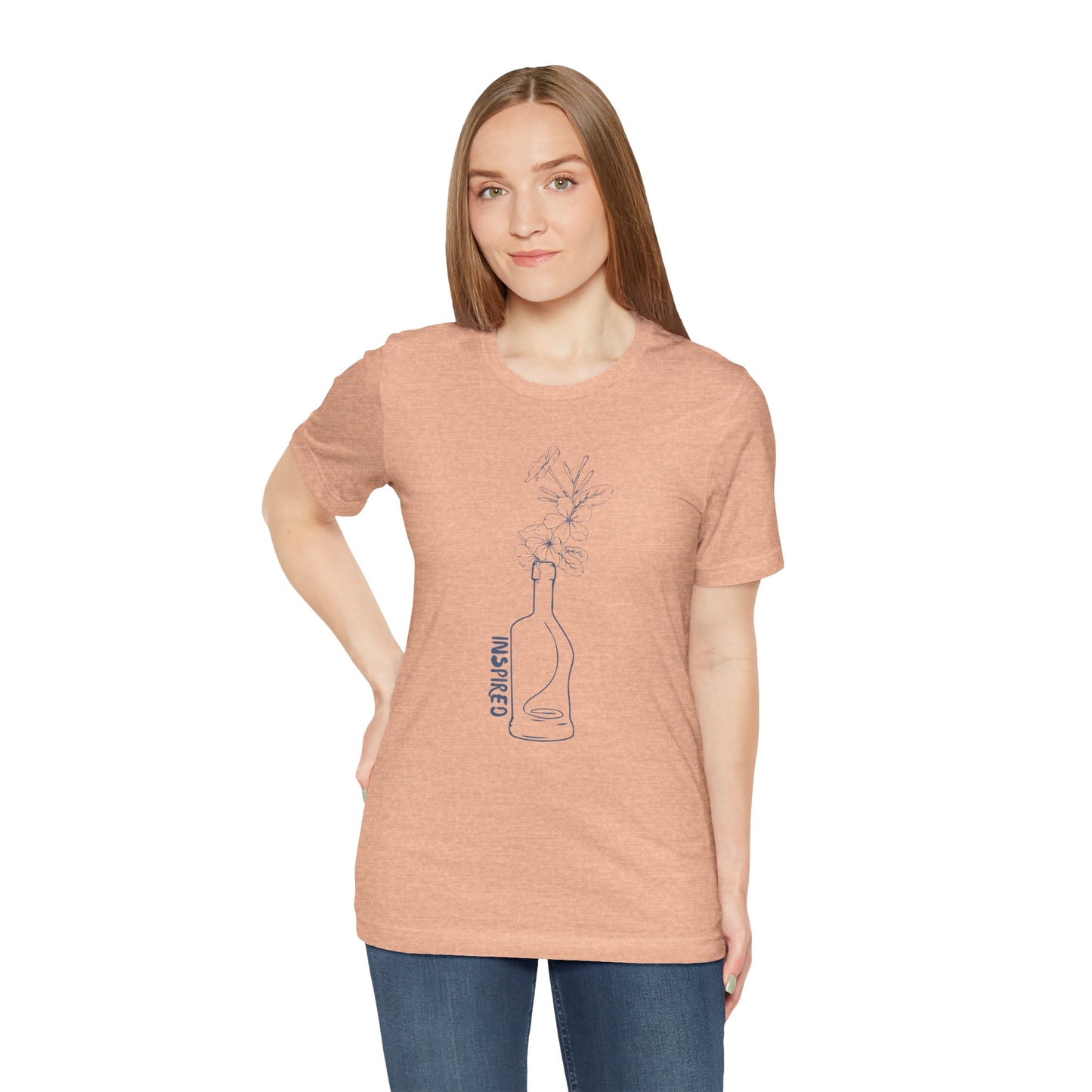 INSPIRED GARDEN P Unisex Jersey Short Sleeve Tee