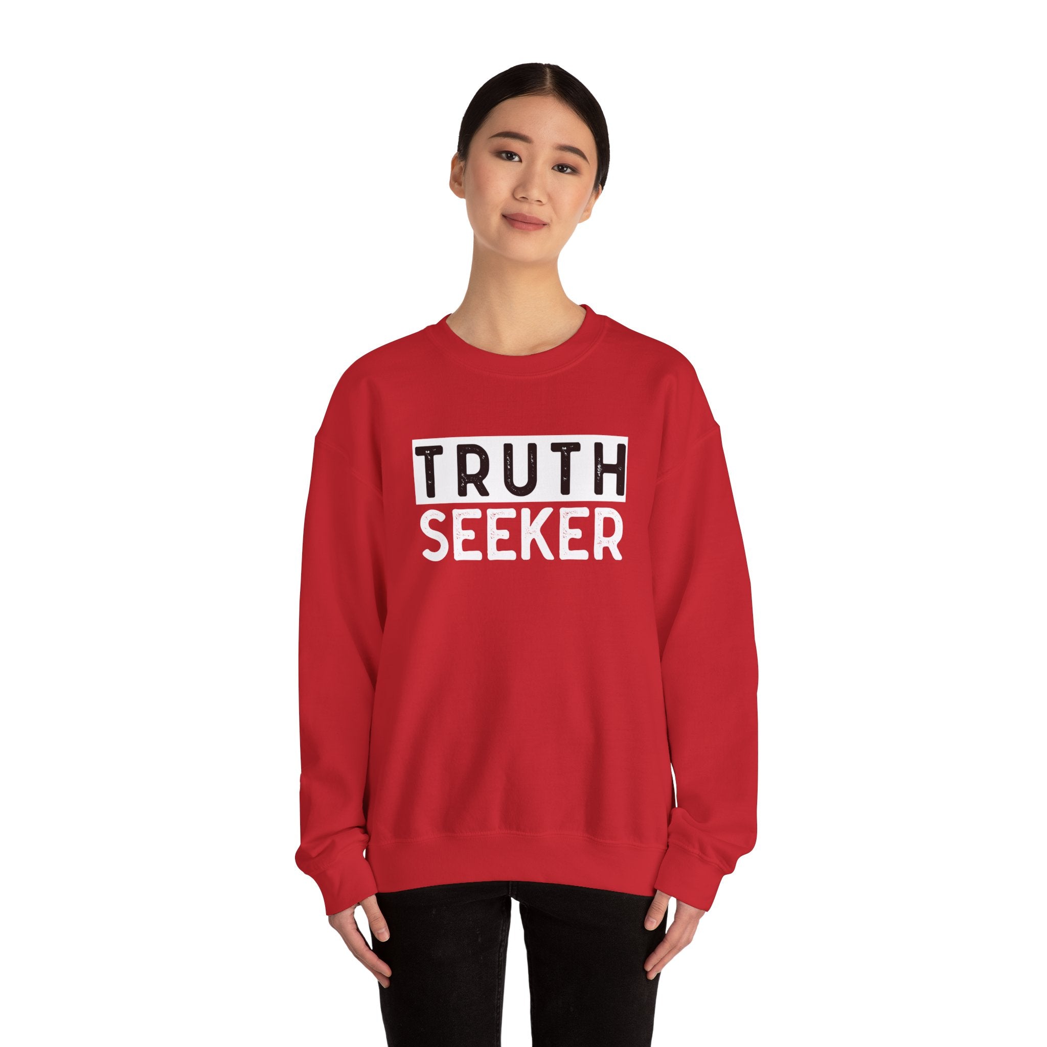 INSPIRED TRUTH SEEKER Heavy Blend™ UNISEX Crewneck Sweatshirt