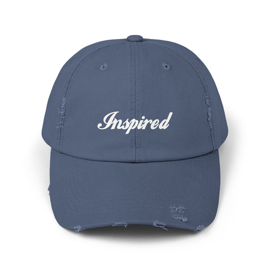 INSPIRED Unisex Distressed Cap - Inspired Fashion Accessory