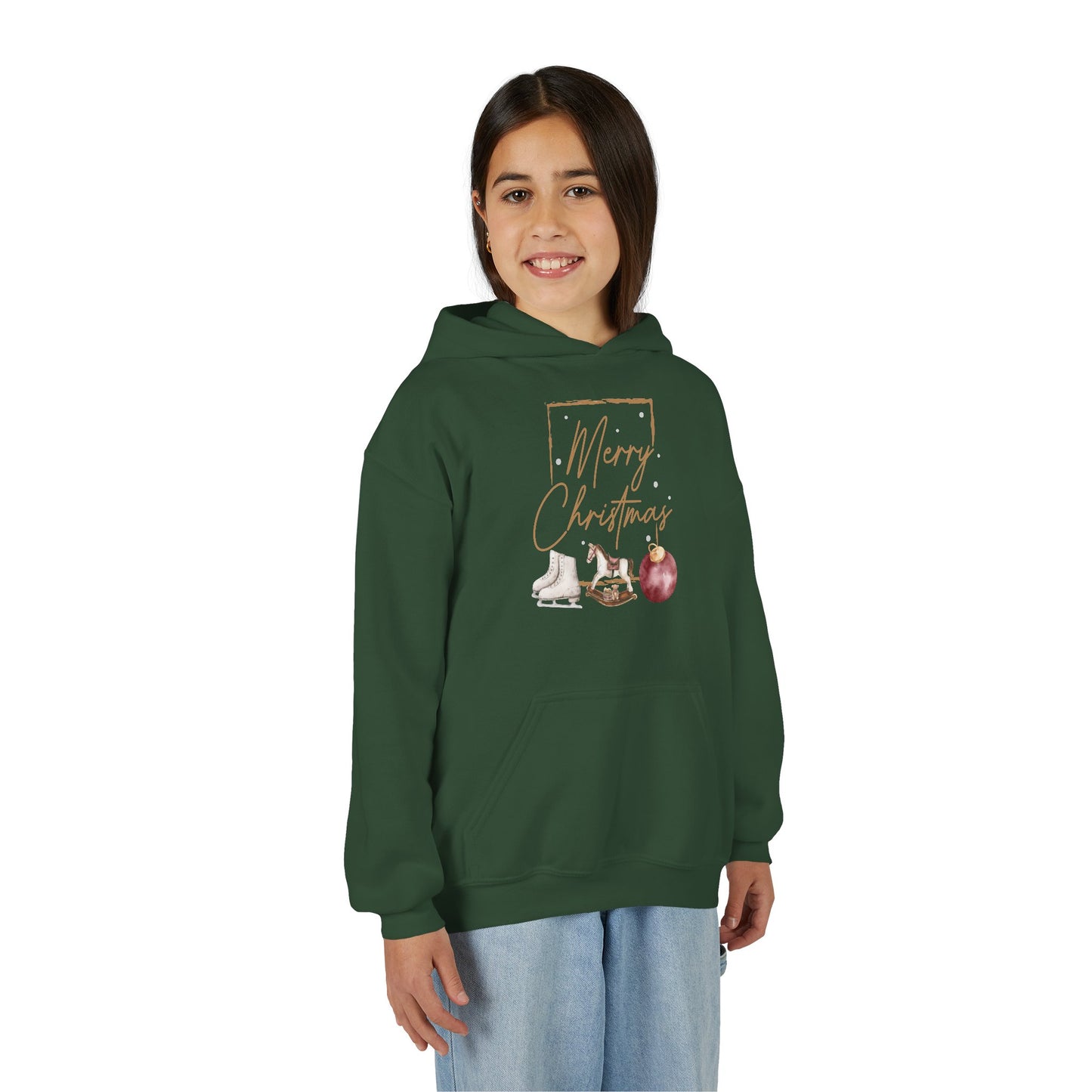 INSPIRED Youth Christmas  Holiday Hoodie