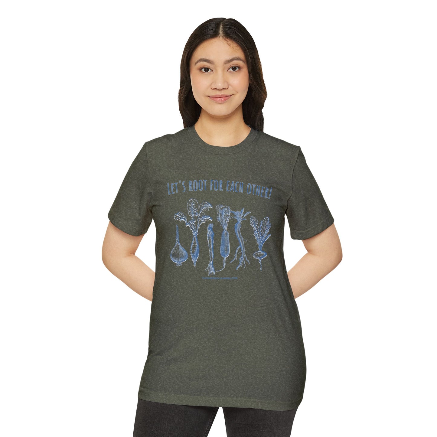 INSPIRED GARDEN L Unisex Recycled ORGANIC T-Shirt