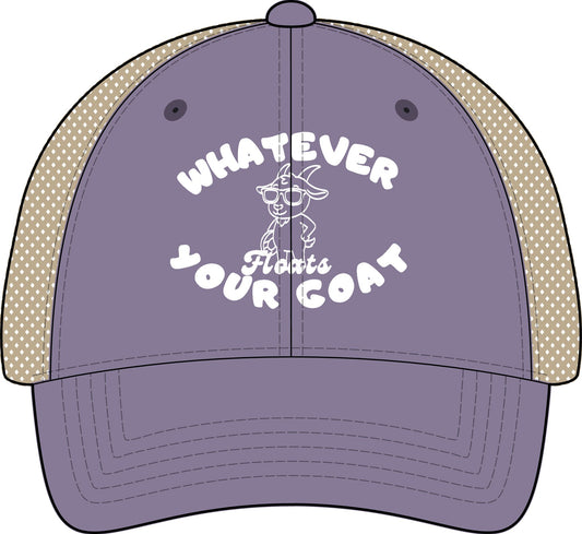 INSPIRED GOAT Women's Washed Mesh-Back Cap