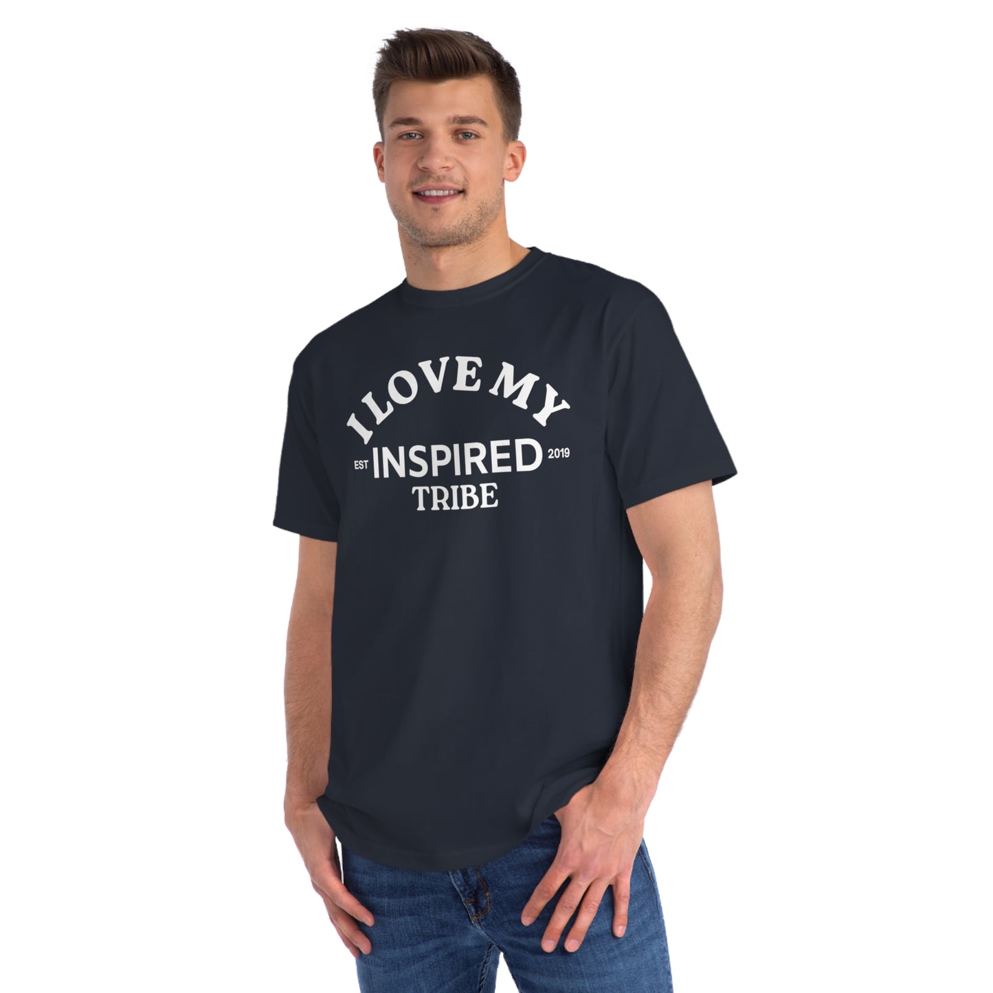 I LOVE MY INSPIRED TRIBE Unisex Organic Classic T-Shirt