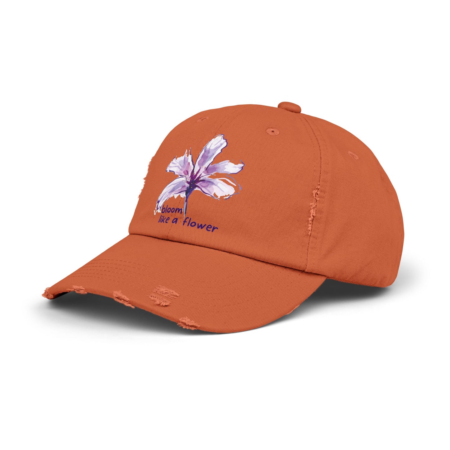 INSPIRED GARDEN Unisex Distressed Cap - Inspired Fashion Accessory