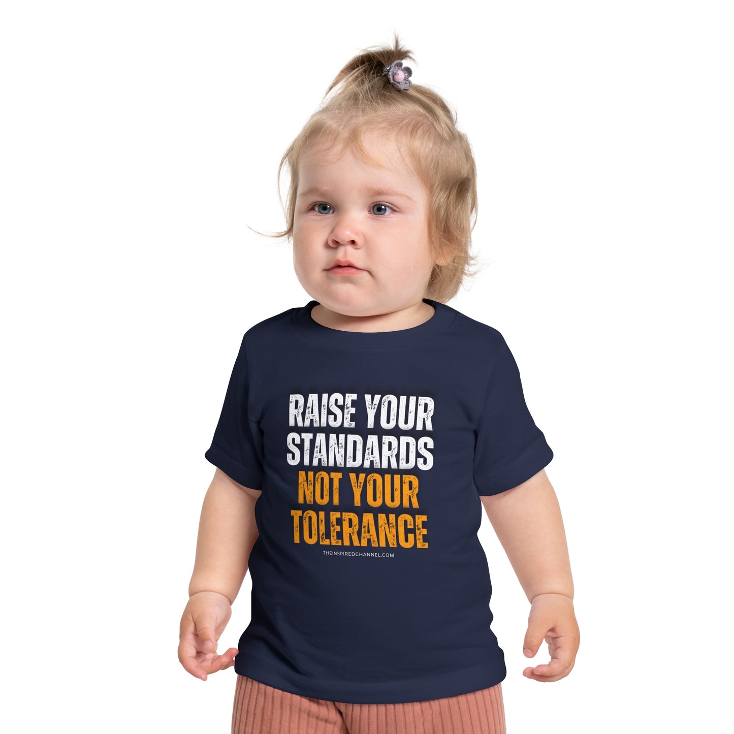 INSPIRED RAISE YOUR STANDARDS Baby Short Sleeve T-Shirt