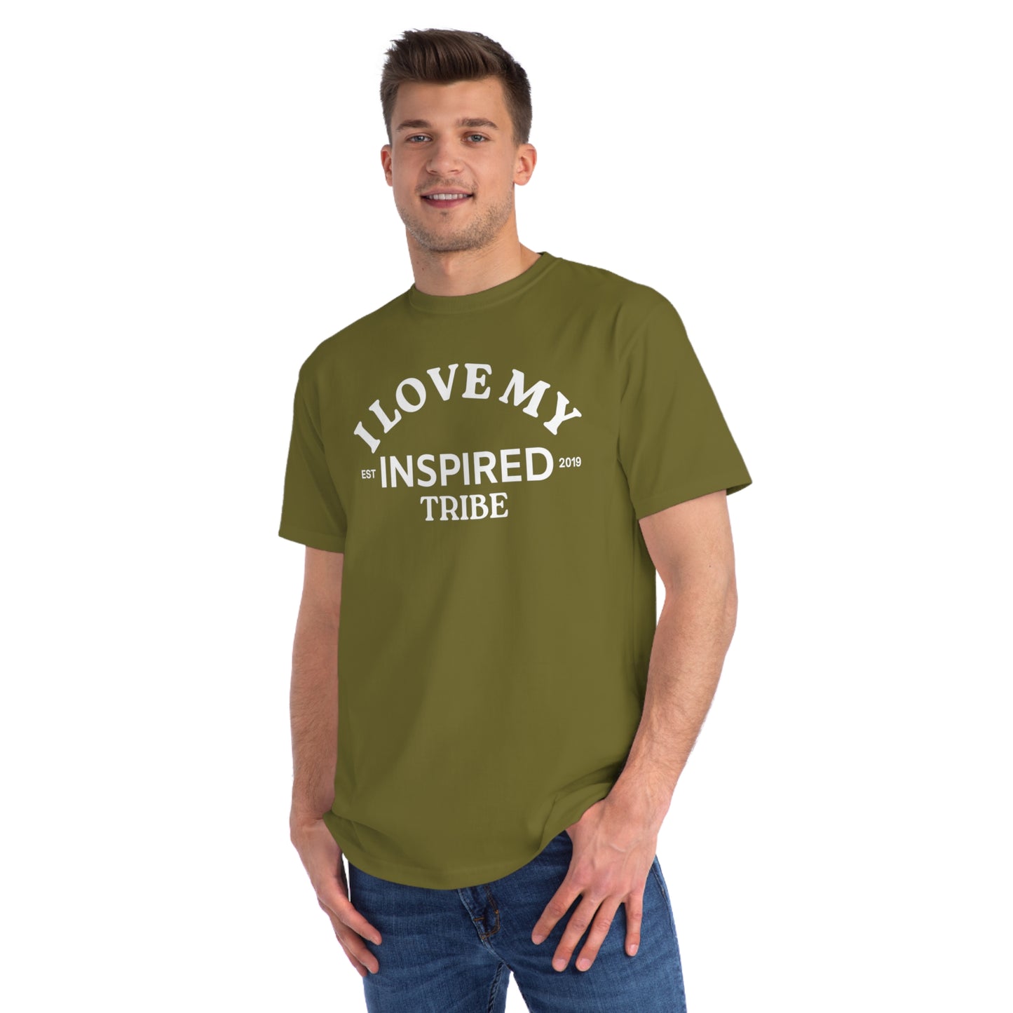 I LOVE MY INSPIRED TRIBE Unisex Organic Classic T-Shirt