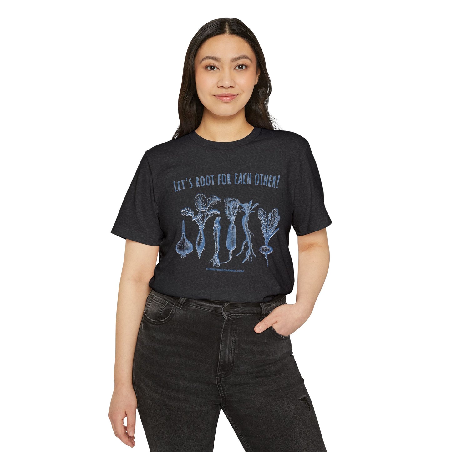 INSPIRED GARDEN L Unisex Recycled ORGANIC T-Shirt