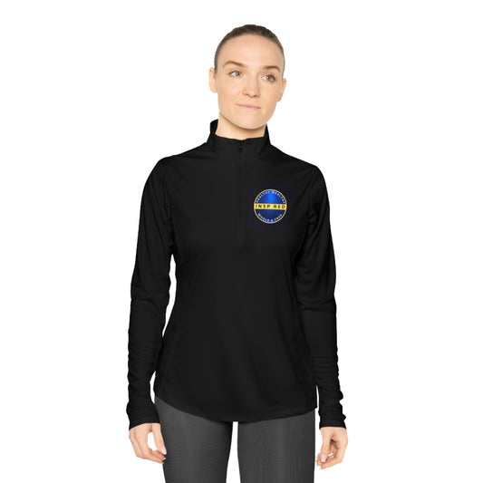 INSPIRED HWWF Ladies Quarter-Zip Pullover