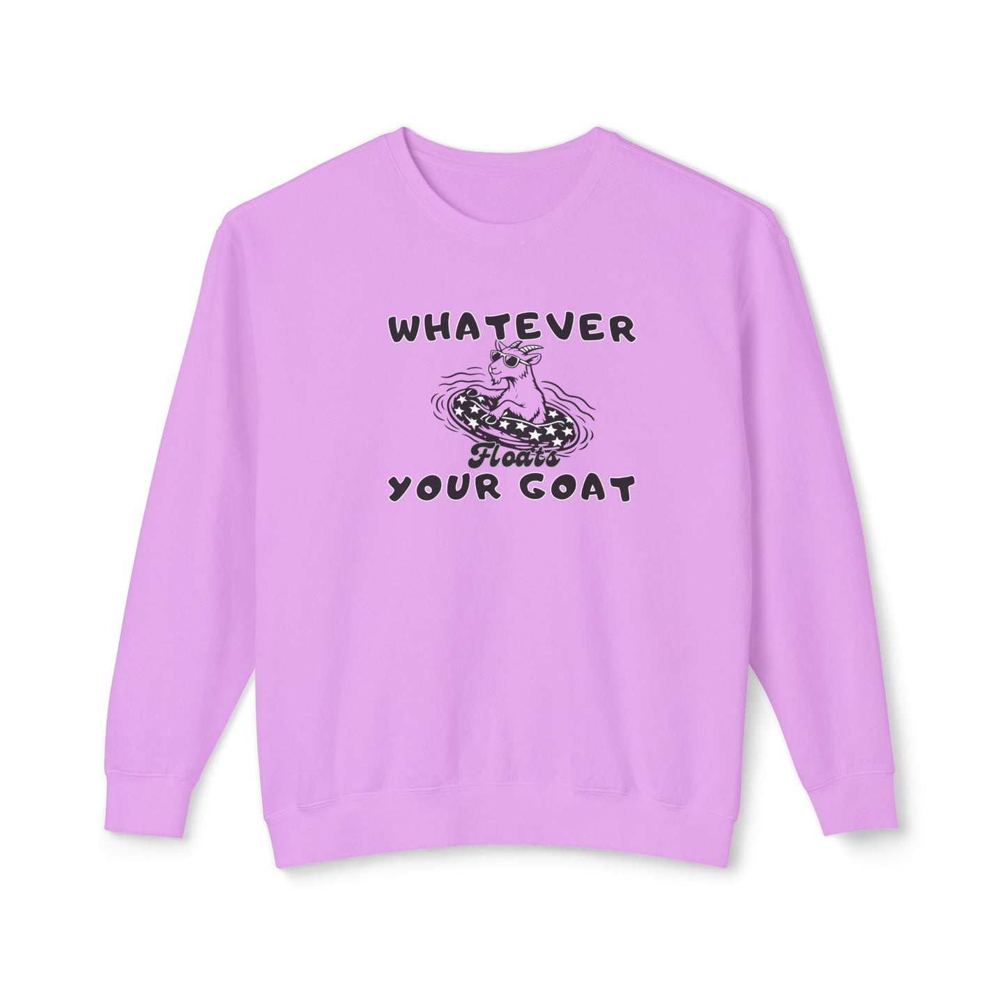 INSPIRED Goat Unisex Lightweight Crewneck Sweatshirt