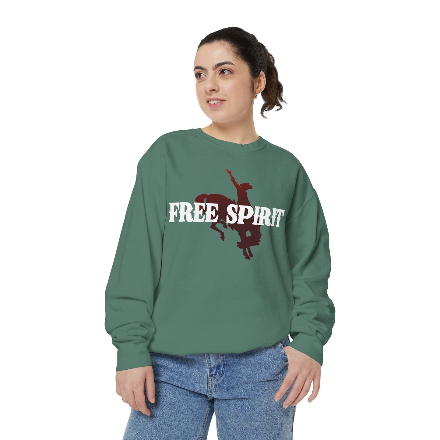 FREE SPIRIT W UNISEX Garment-Dyed Sweatshirt
