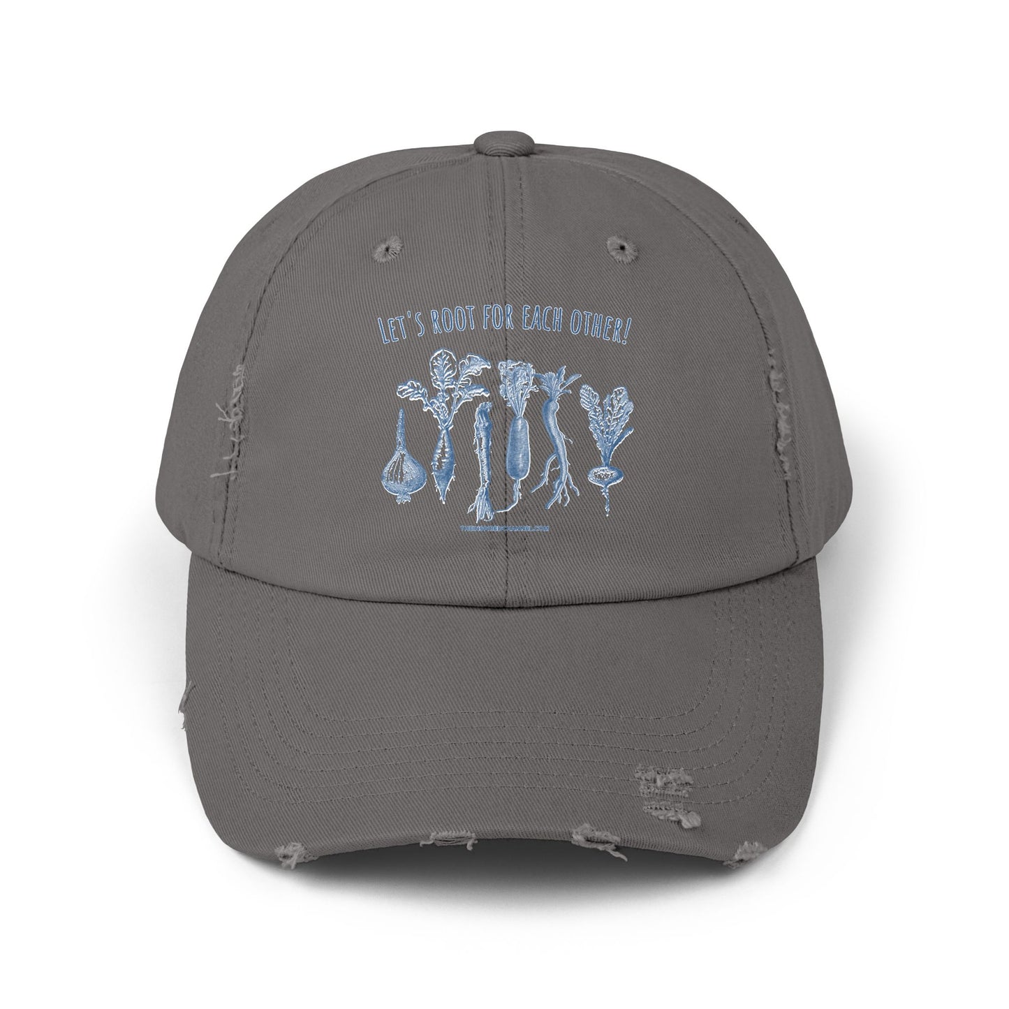 INSPIRED GARDEN L Unisex Distressed Cap - Inspired Fashion Accessory