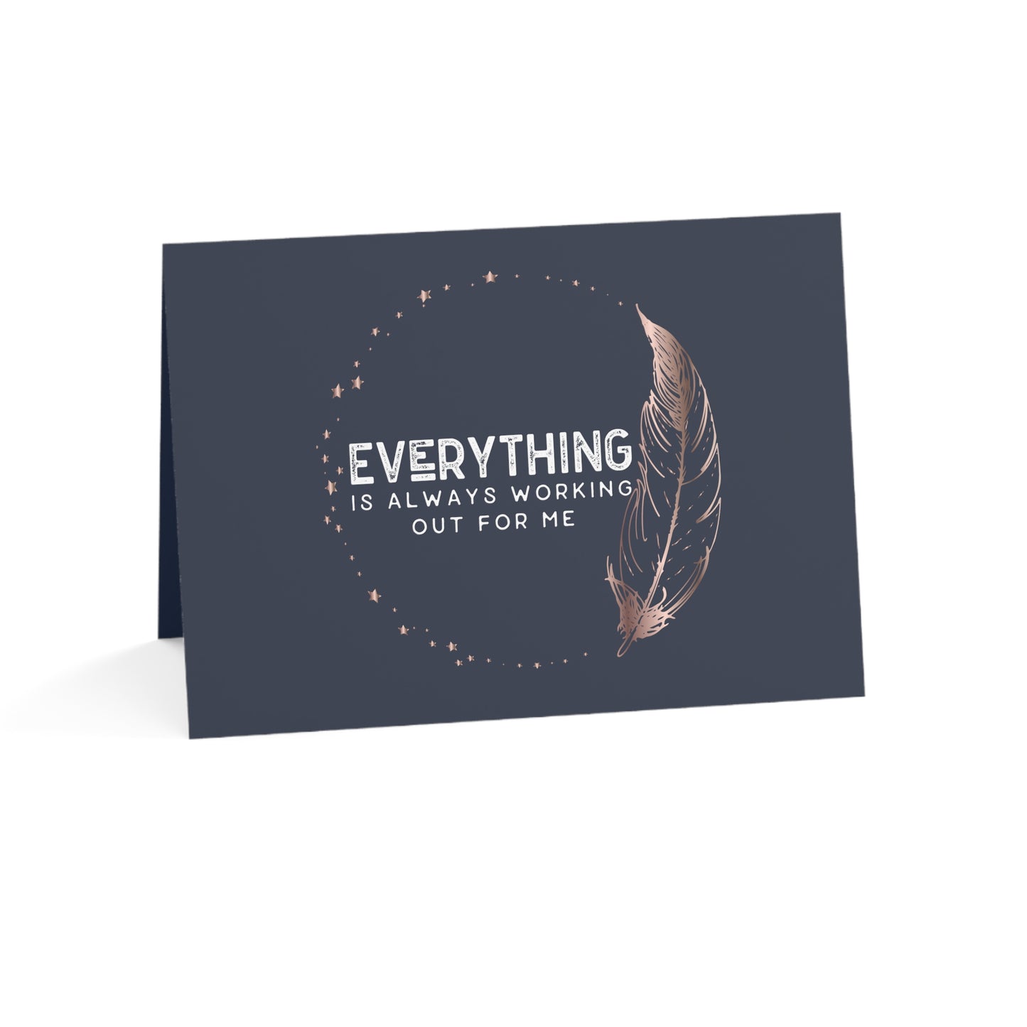 INSPIRED Everything is always ... Greeting Cards (1, 10, 30, and 50pcs)