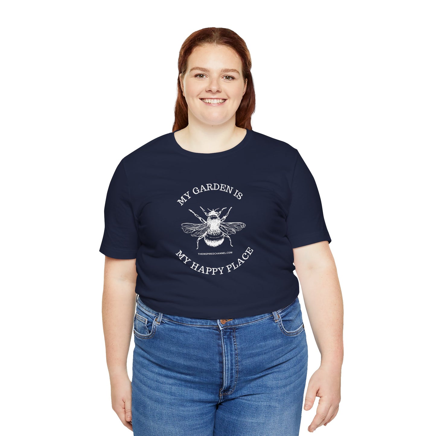 INSPIRED GARDEN Unisex Jersey Short Sleeve Tee