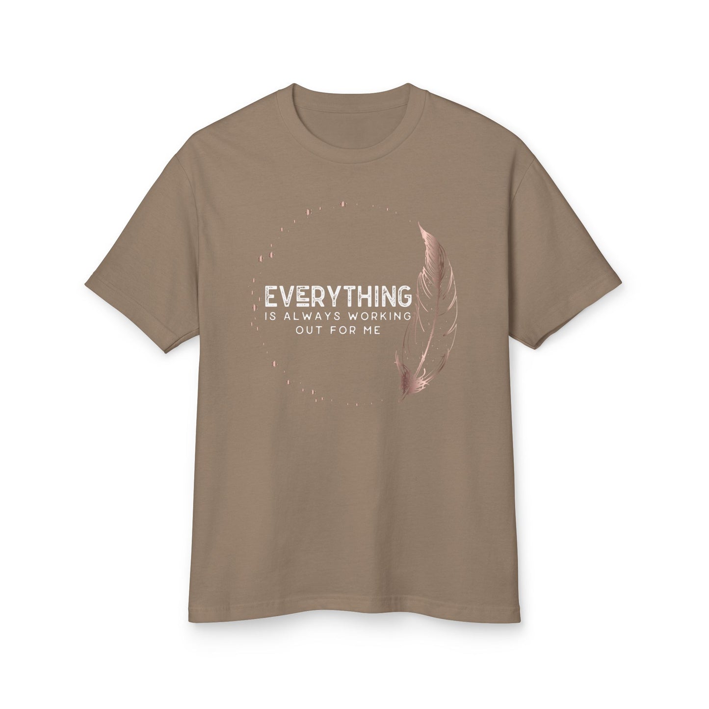 INSPIRED EVERYTHING is always... Garment-Dyed Heavyweight Cotton Tee