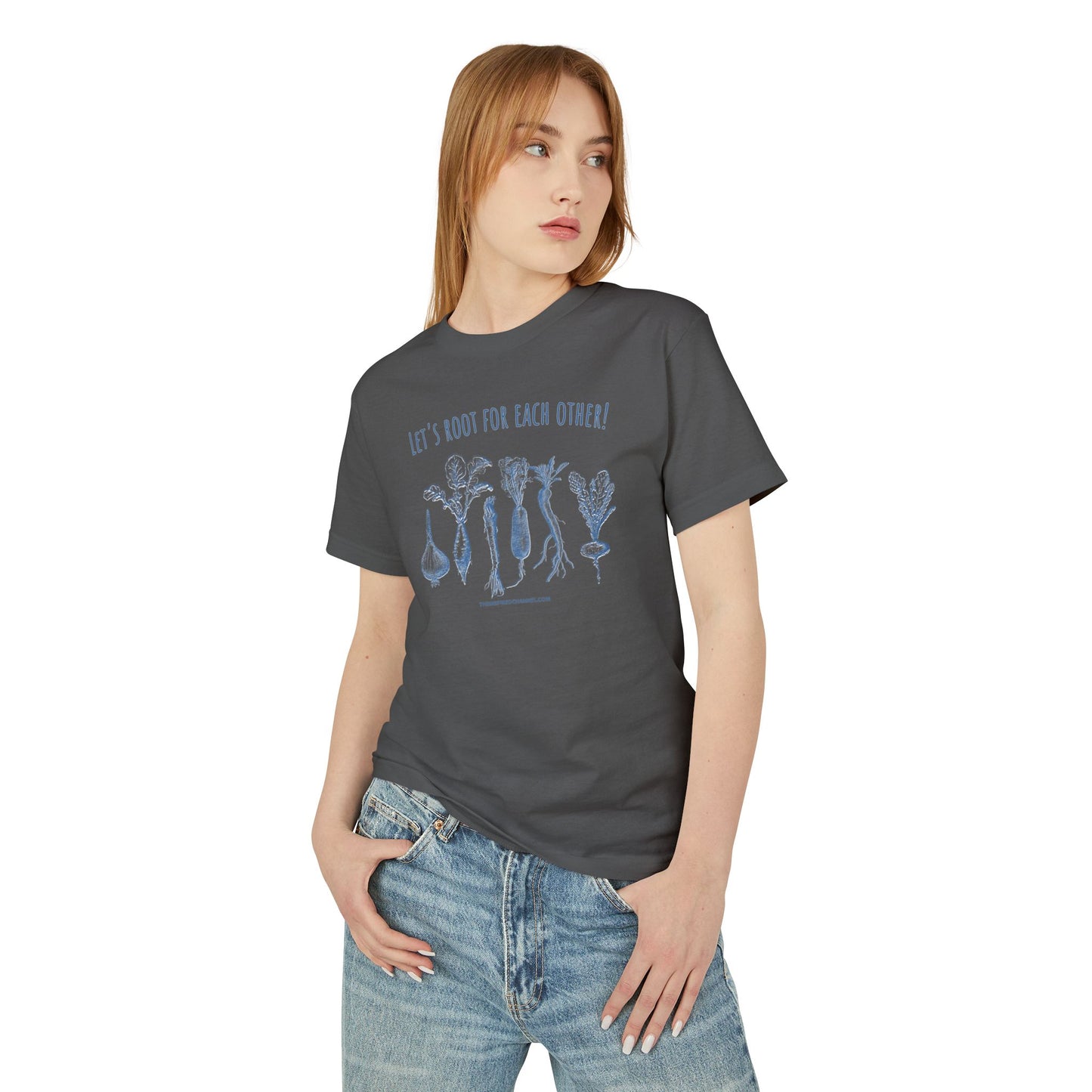 INSPIRED GARDEN UNISEX M PRIME REALITY Garment-Dyed Heavyweight Cotton Tee W