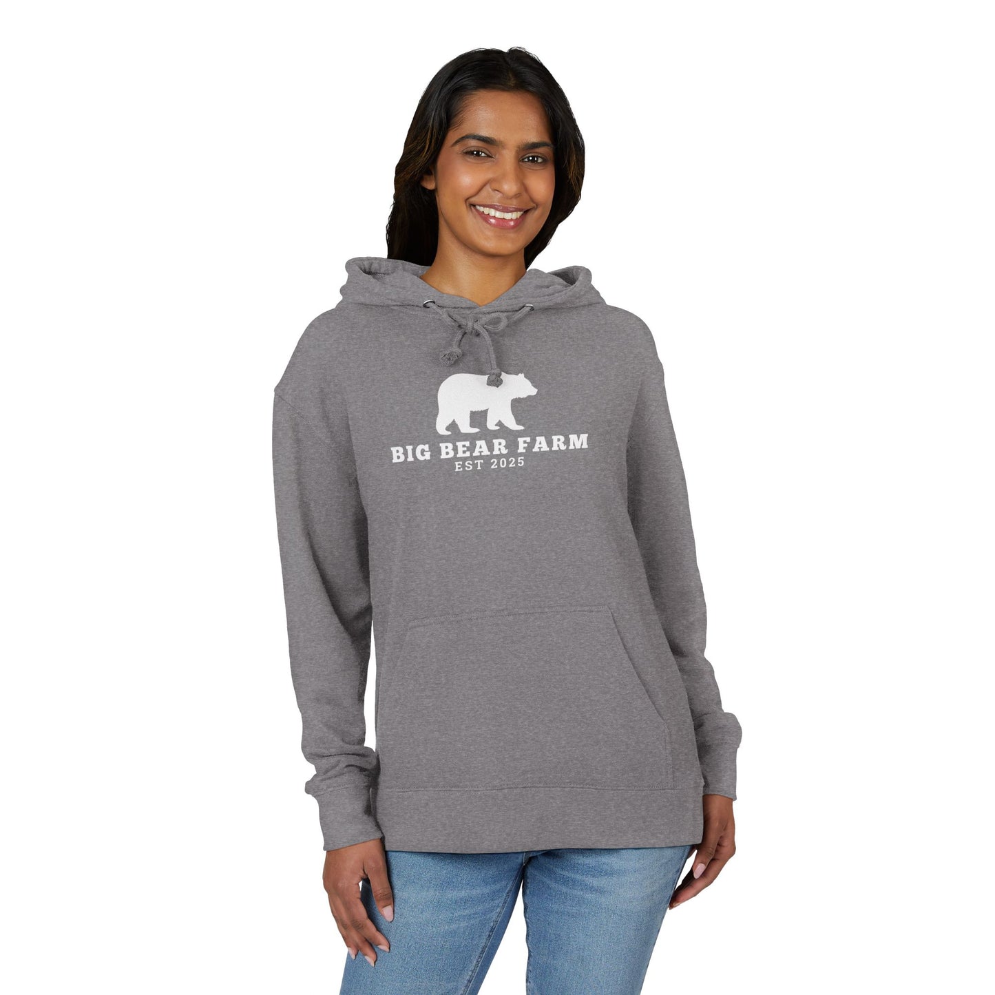 INSPIRED Big Bear Farm FRENCH TERRY Hoodie UNISEX