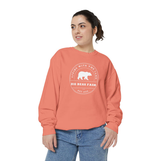 BIG BEAR FARM Garment-Dyed Sweatshirt