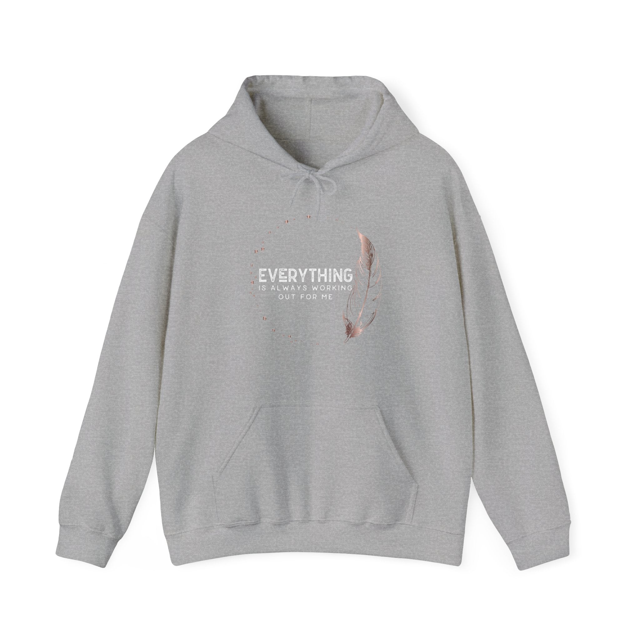 INSPIRED Everything is always... Heavy Blend Hooded Sweatshirt