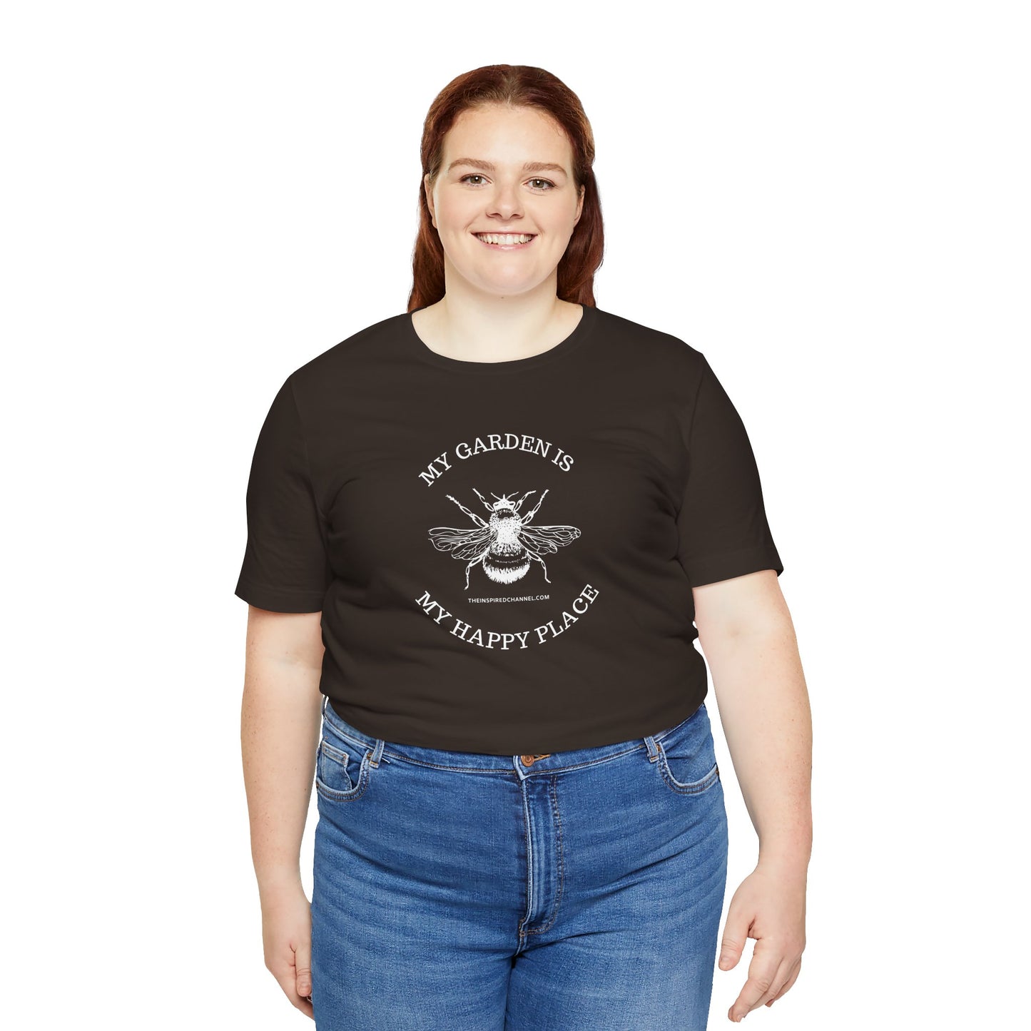 INSPIRED GARDEN Unisex Jersey Short Sleeve Tee