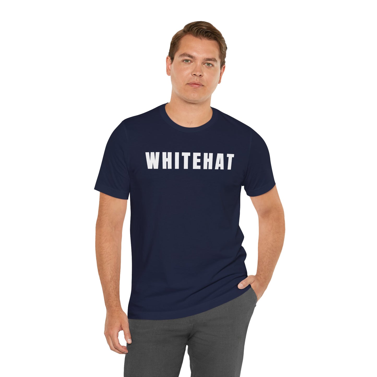 INSPIRED WHITEHAT M Unisex Jersey Short Sleeve Tee