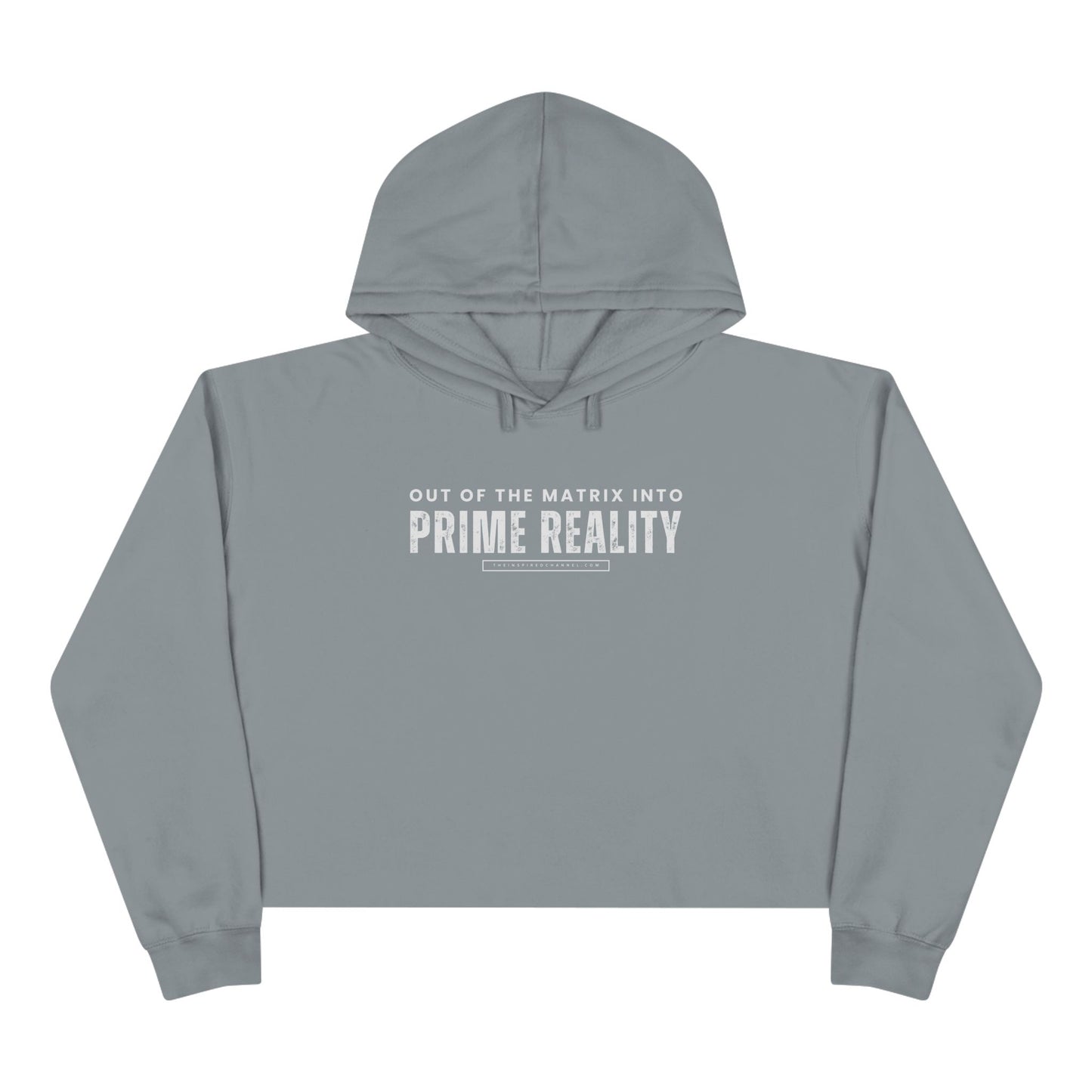 PRIME REALITY Crop Hoodie