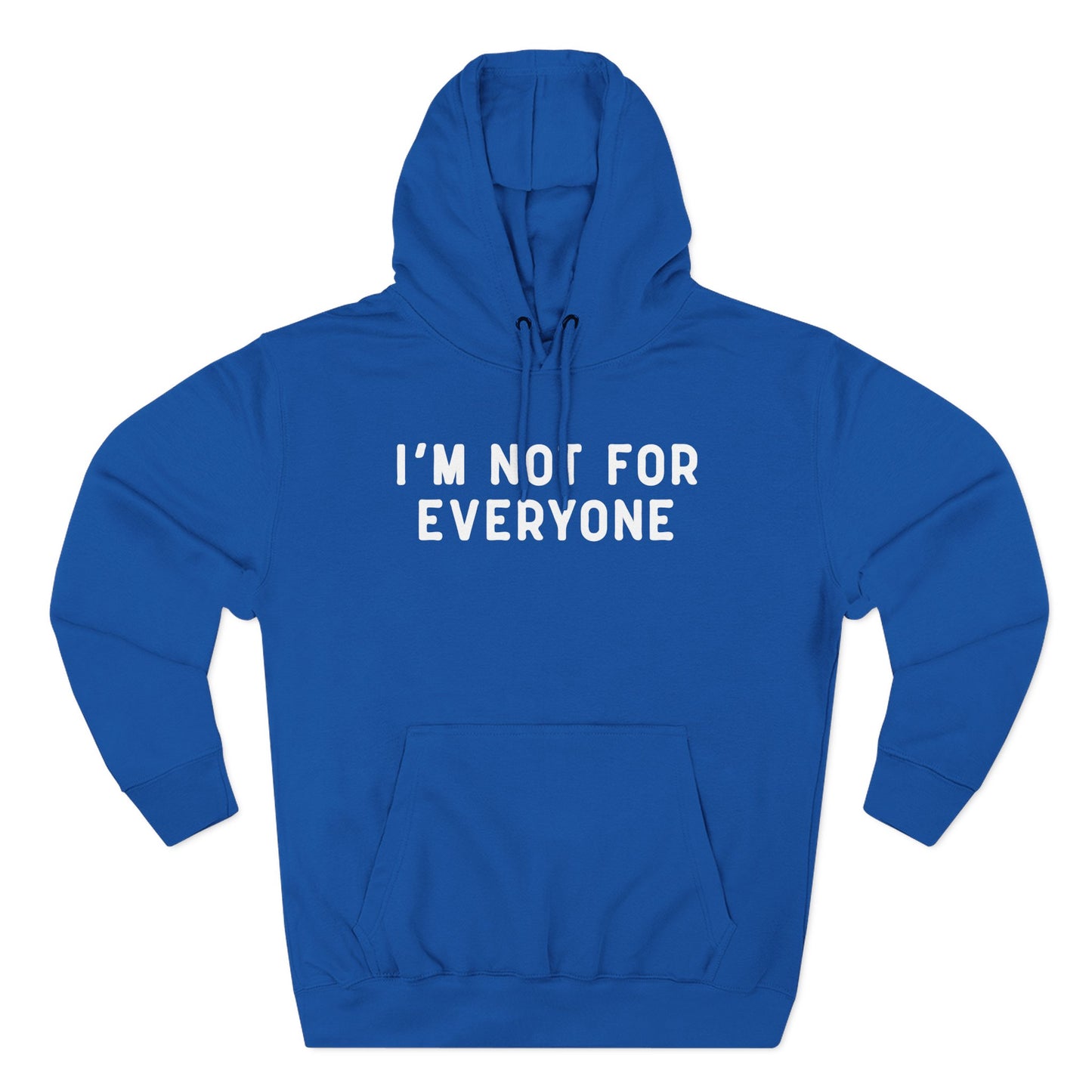 INSPIRED Everyone W Three-Panel Fleece Hoodie