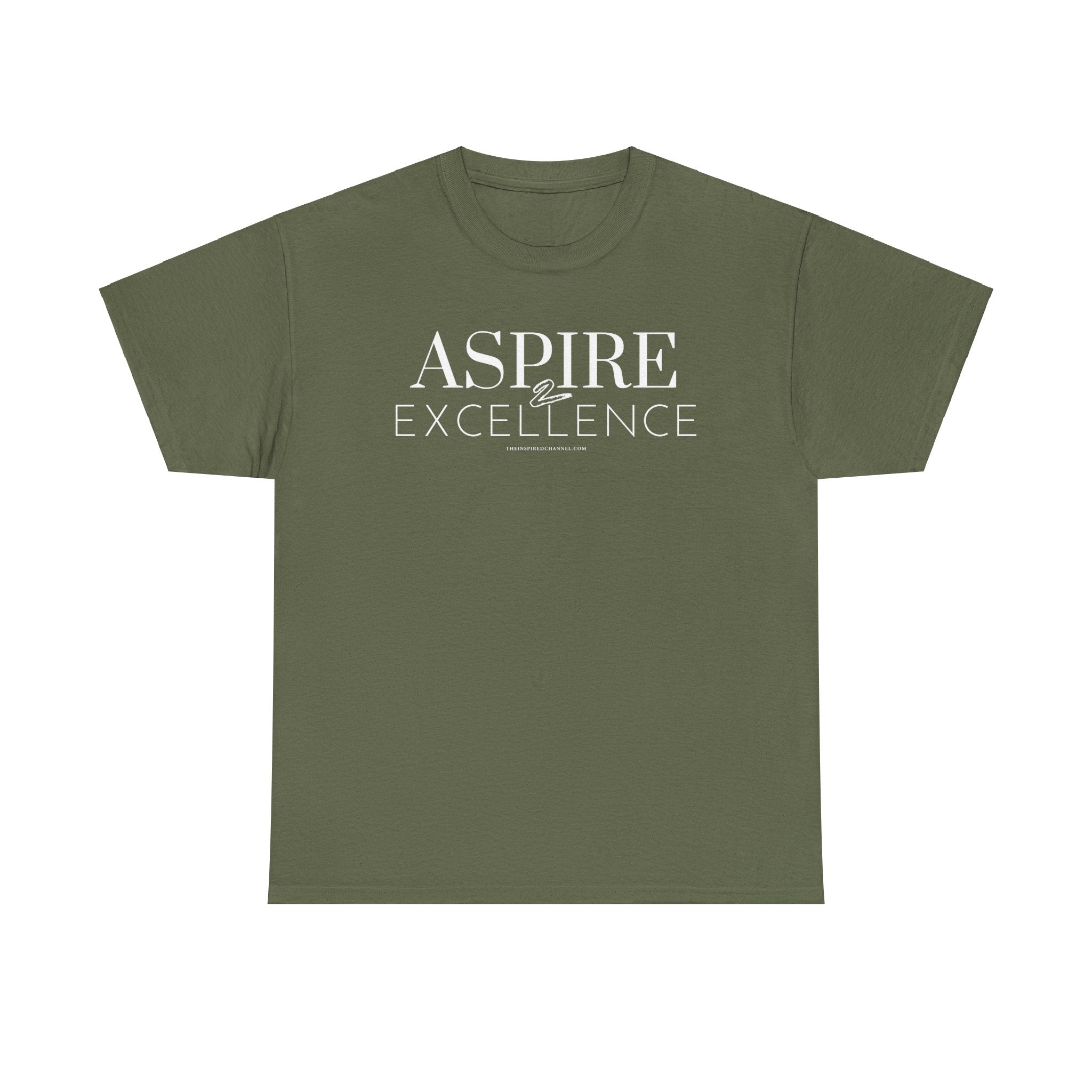 INSPIRED INSPIRED Aspire 2 Excellence UNISEX Heavy Cotton Tee