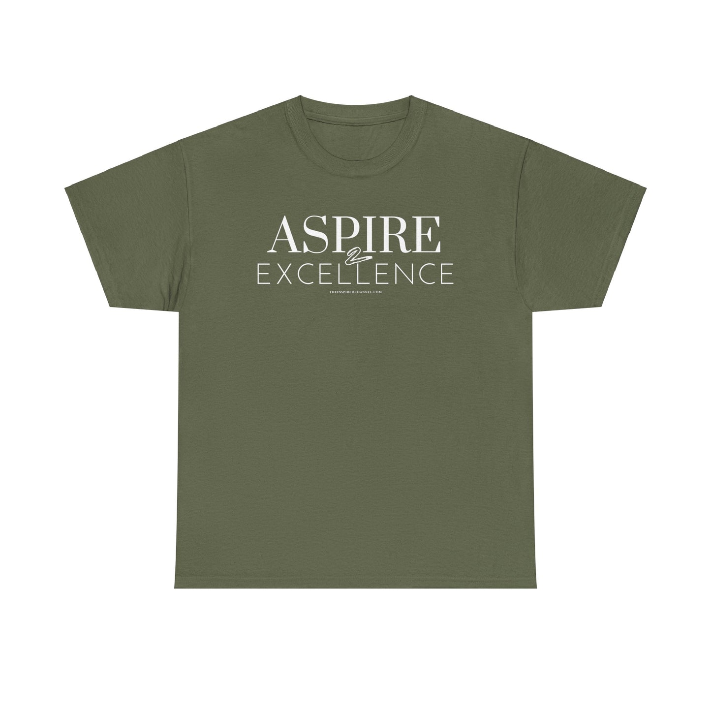 INSPIRED INSPIRED Aspire 2 Excellence UNISEX Heavy Cotton Tee