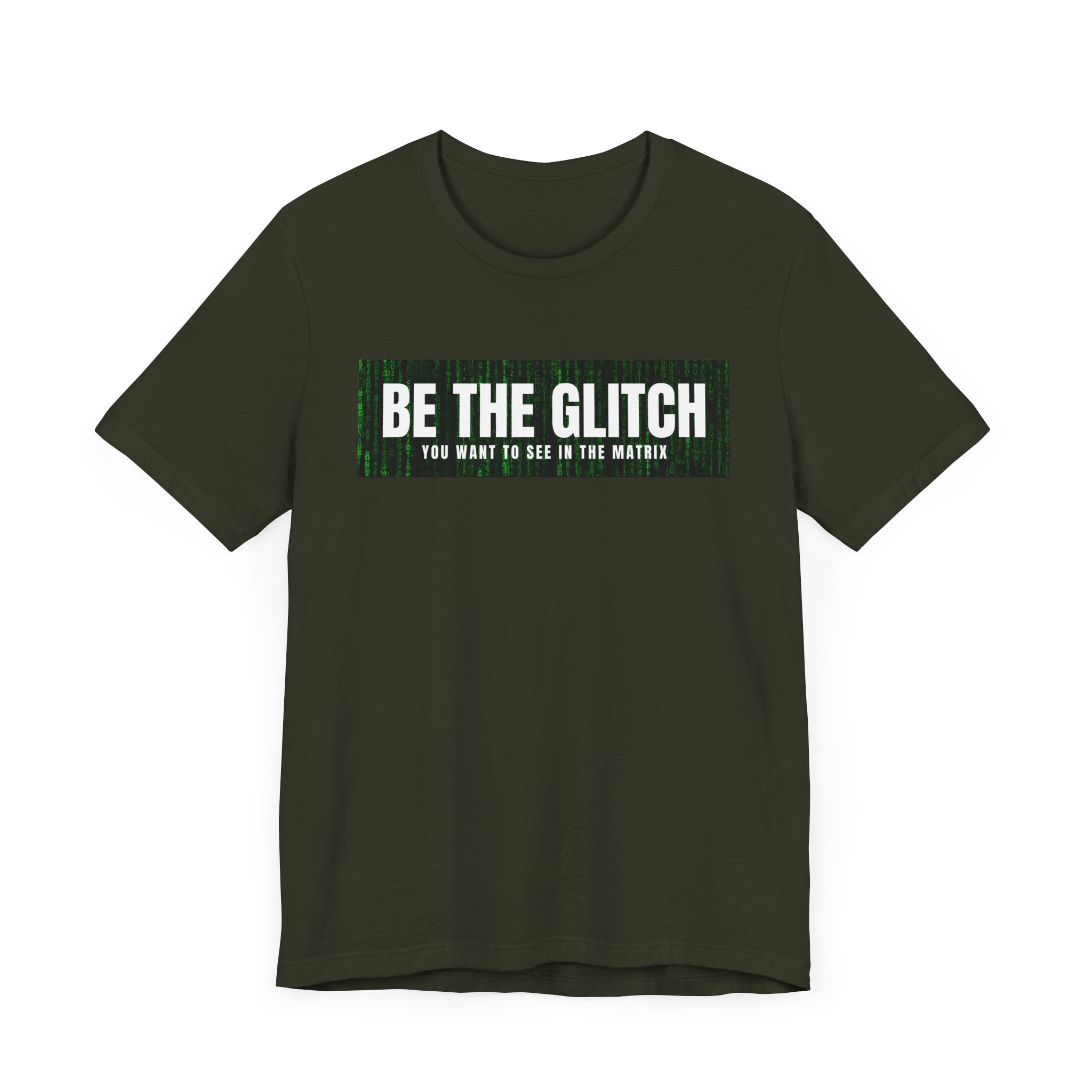 BE THE GLITCH Jersey UNISEX Short Sleeve Tee