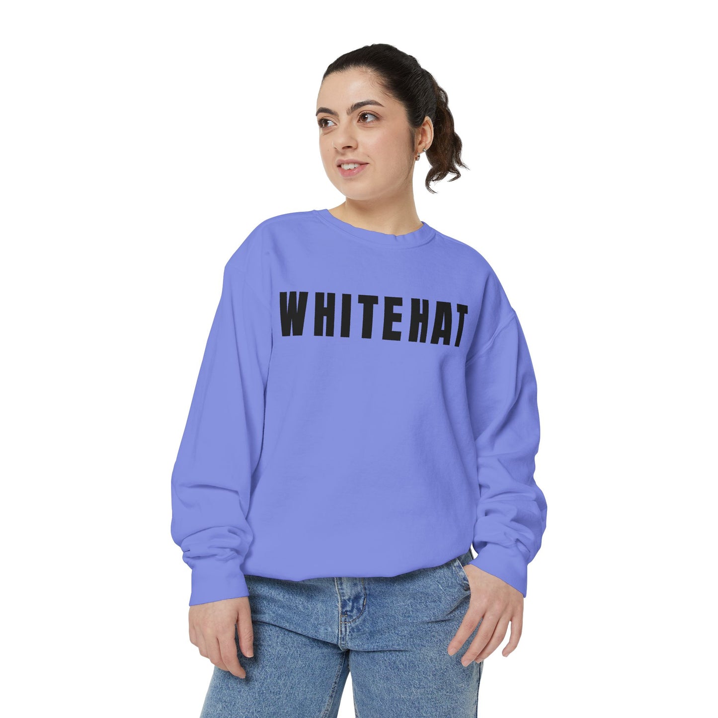 INSPIRED Whitehat UNISEX Garment-Dyed Sweatshirt