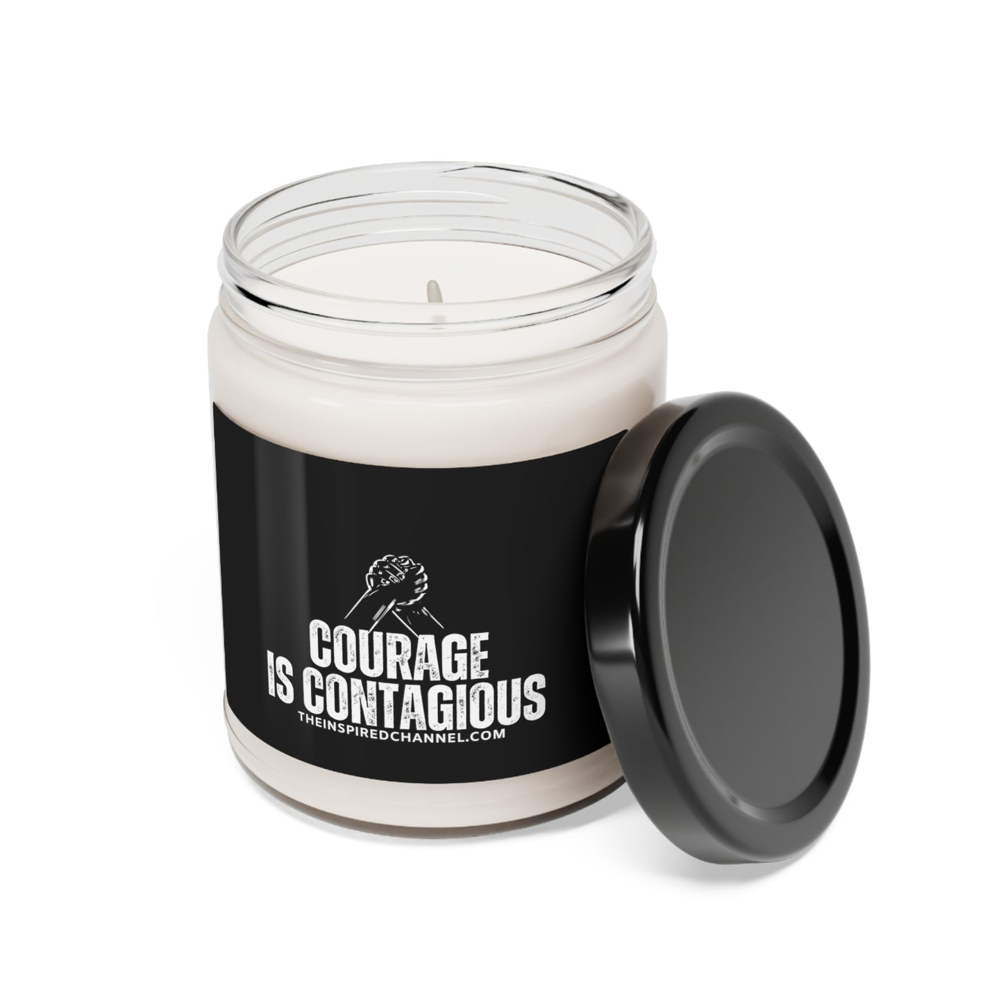 INSPIRED Courage Is Contagious Scented Soy Candle, 9oz