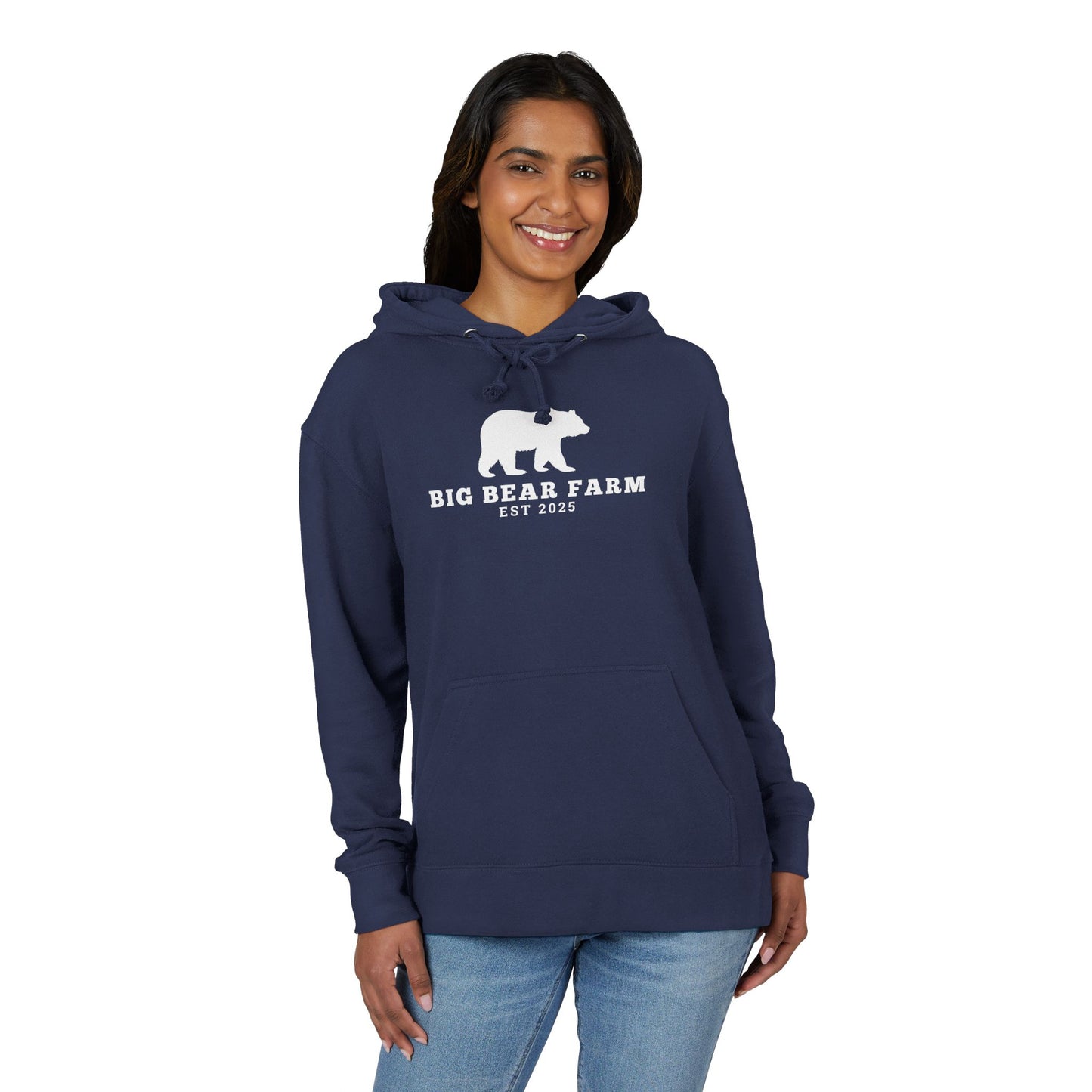 INSPIRED Big Bear Farm FRENCH TERRY Hoodie UNISEX