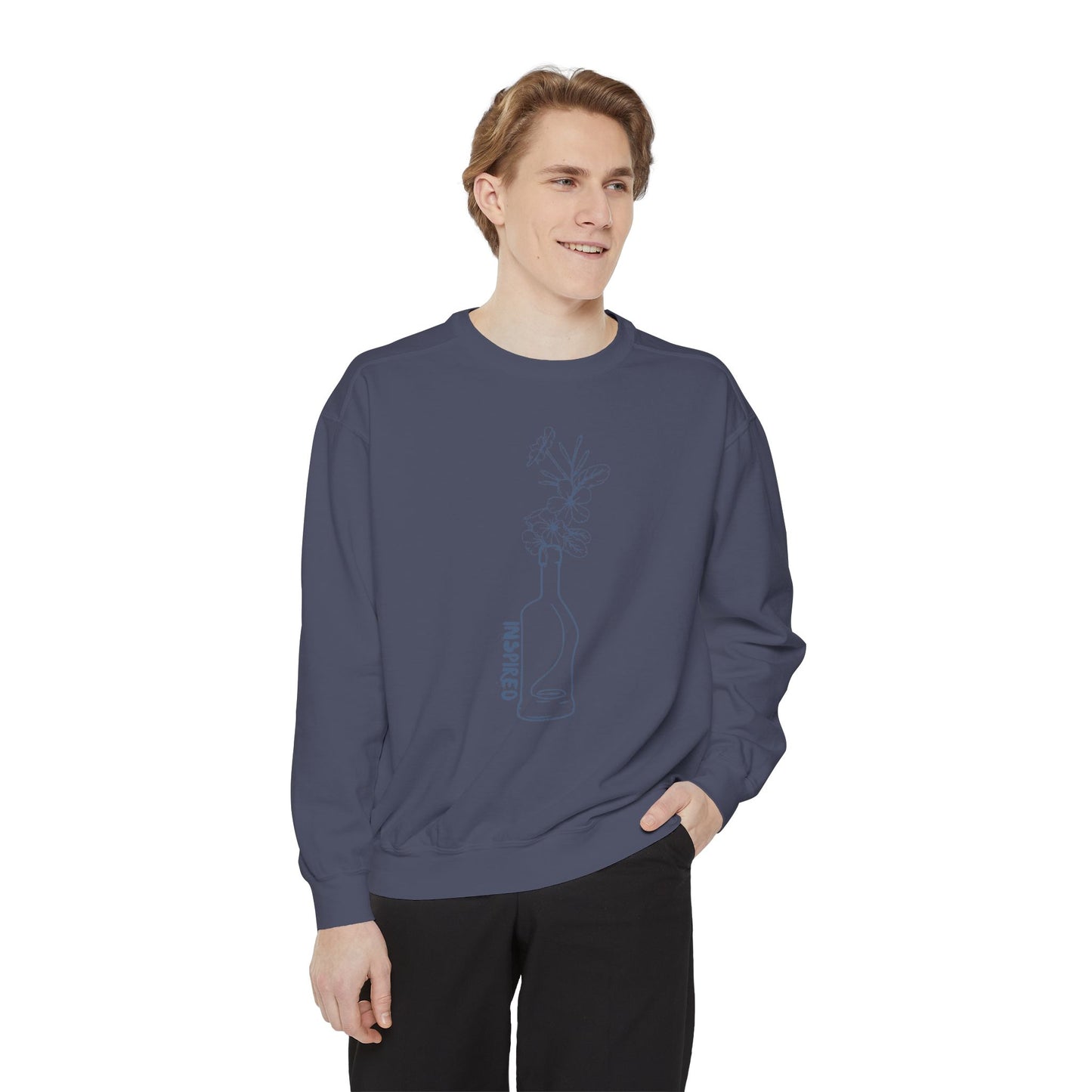 INSPIRED GARDEN V Unisex Dyed Sweatshirt
