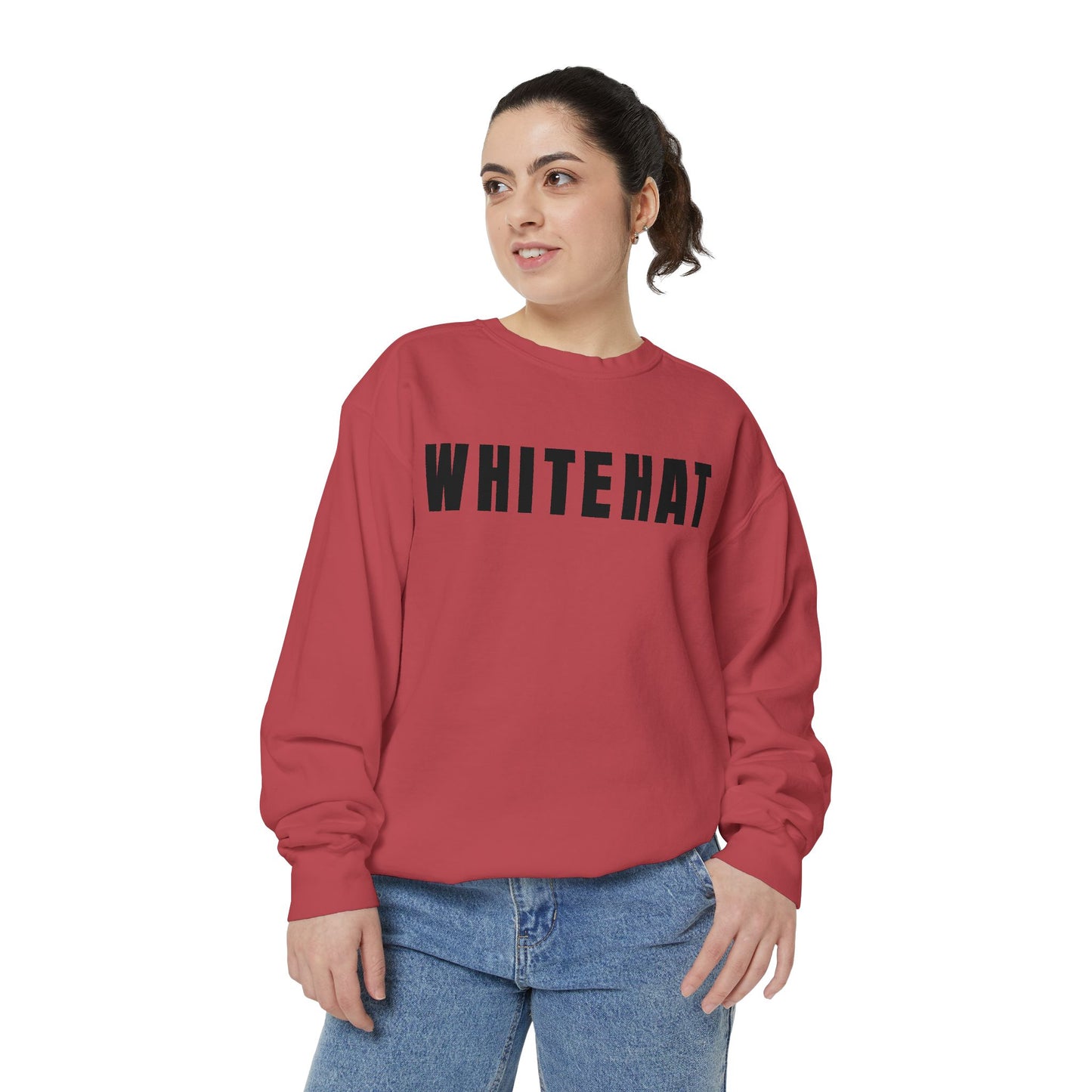 INSPIRED Whitehat UNISEX Garment-Dyed Sweatshirt