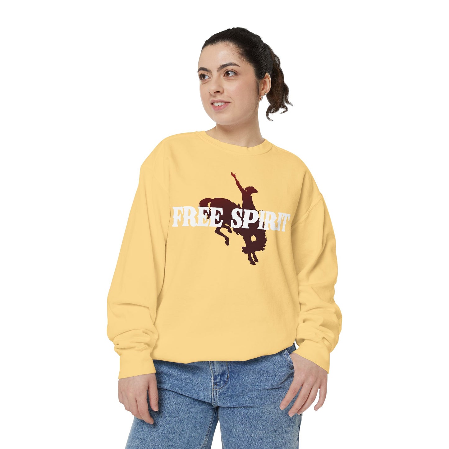 FREE SPIRIT W UNISEX Garment-Dyed Sweatshirt