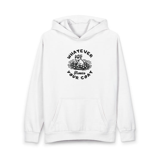 Whatever Floats Your Goat Hoodie — INSPIRED Goat Graphic Pullover